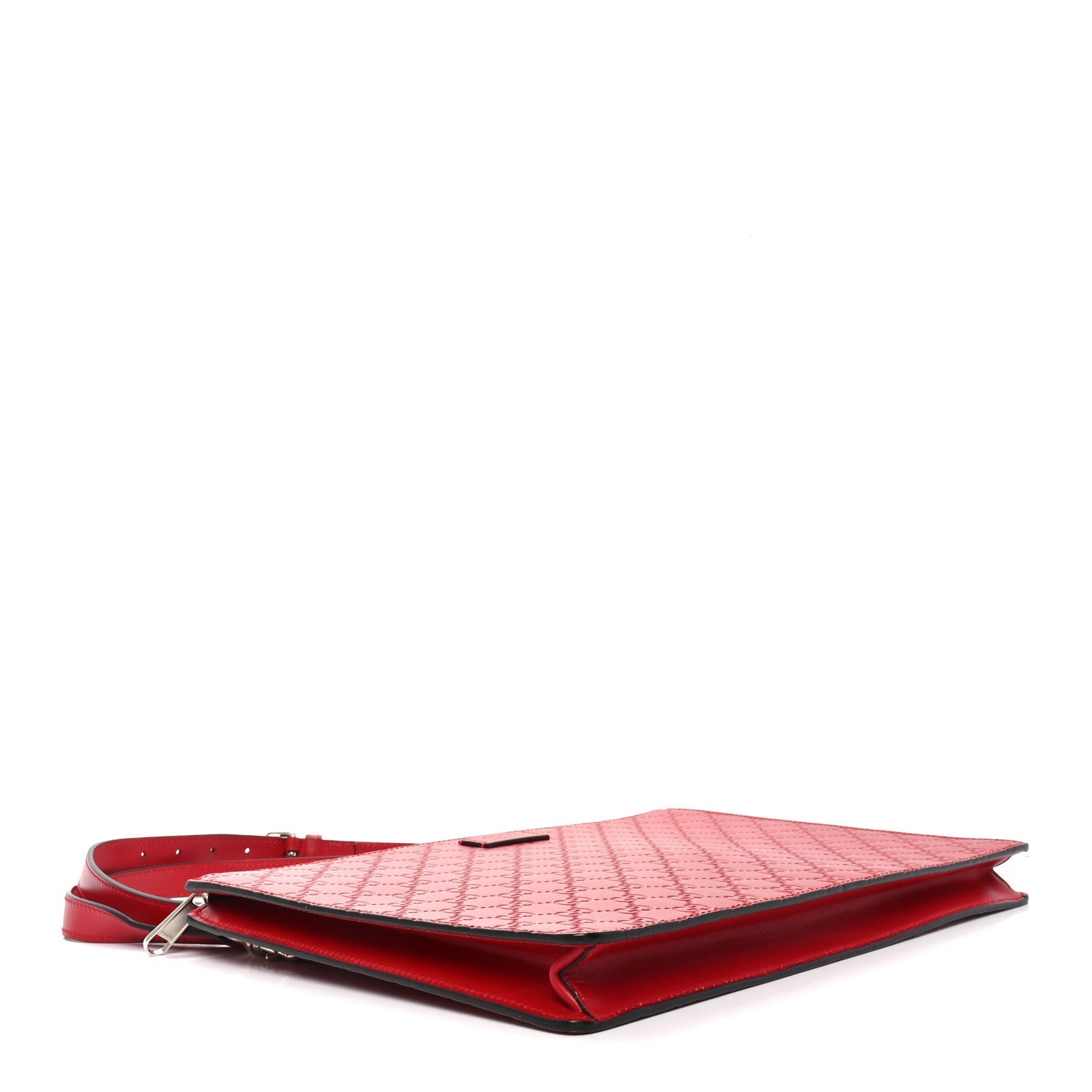 Guccissima Signature Messenger Bag Hibiscus Red