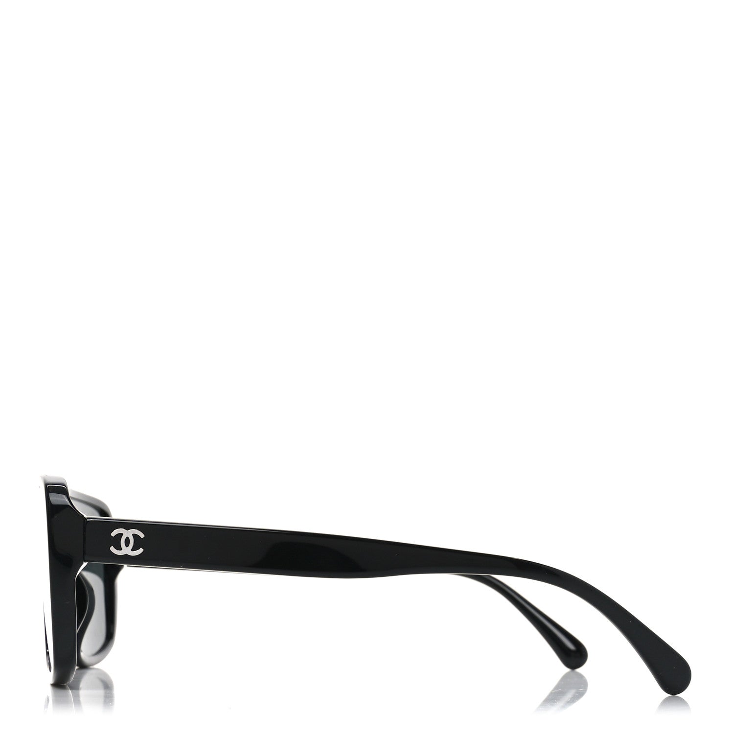 Acetate Shield 71540 Sunglasses Black