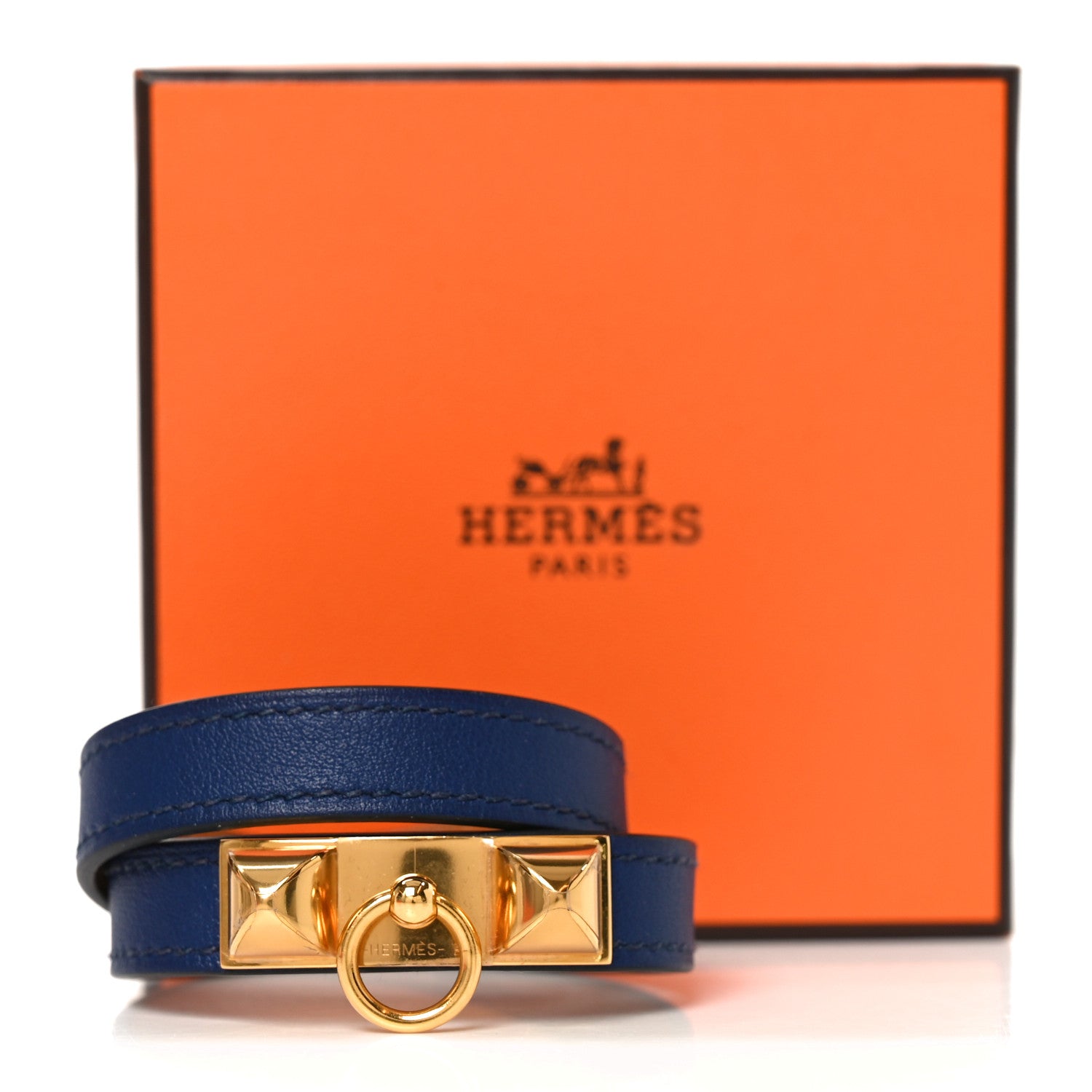 Swift Rivale Double Tour Bracelet XS Bleu Saphir