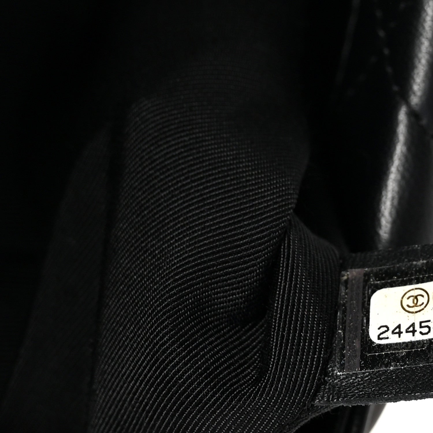 Lambskin Quilted Fold Up Again Clutch Black