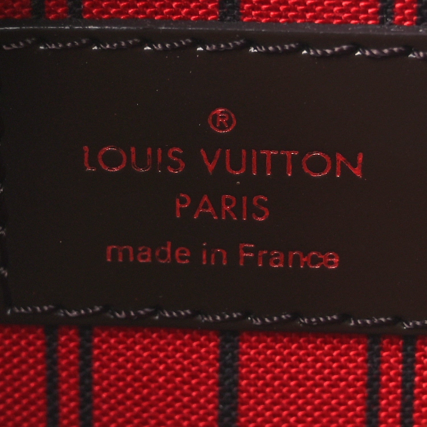 Damier Ebene Neverfull PM Pochette