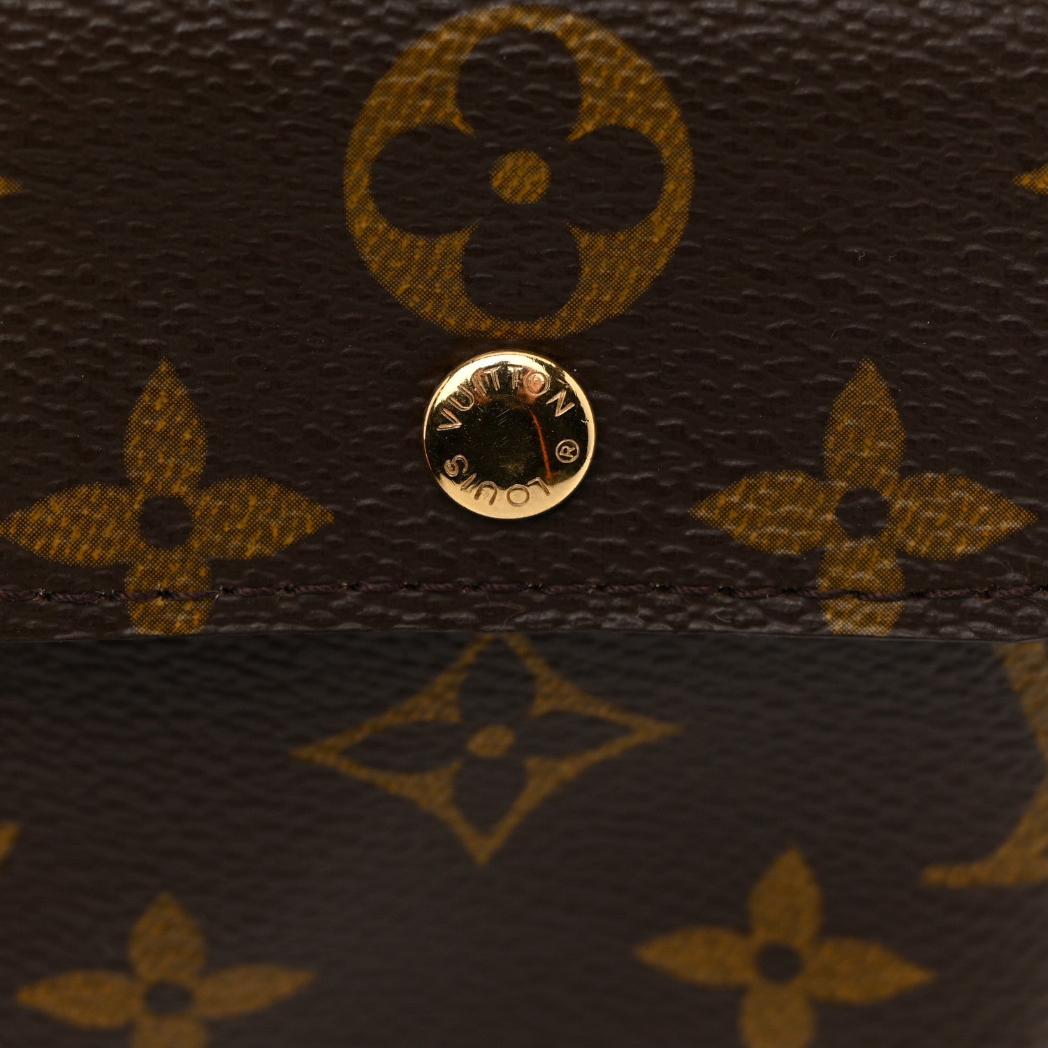 Monogram Partition Wristlet