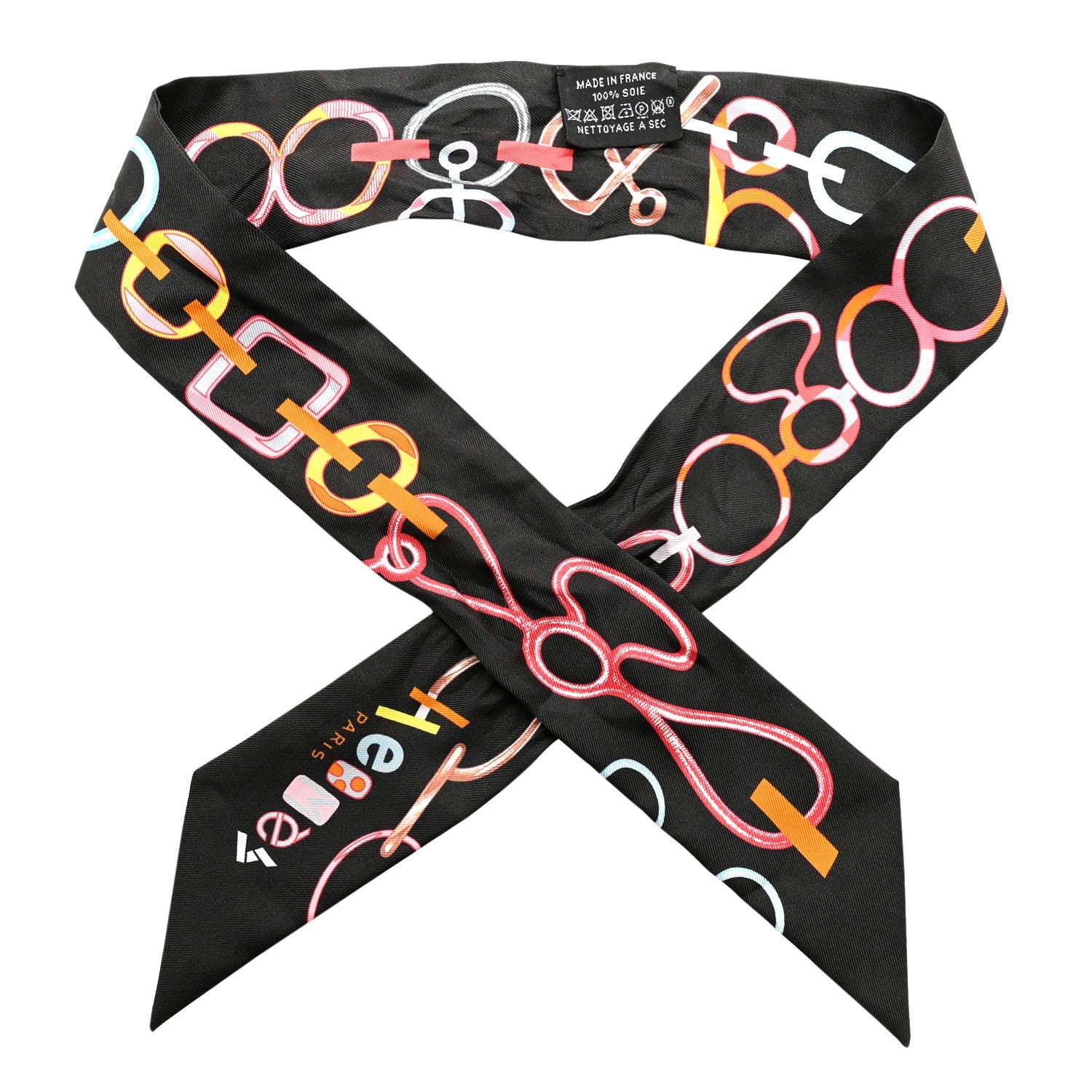 Silk Do Re Boucles Twilly Black Rose Multicolore
