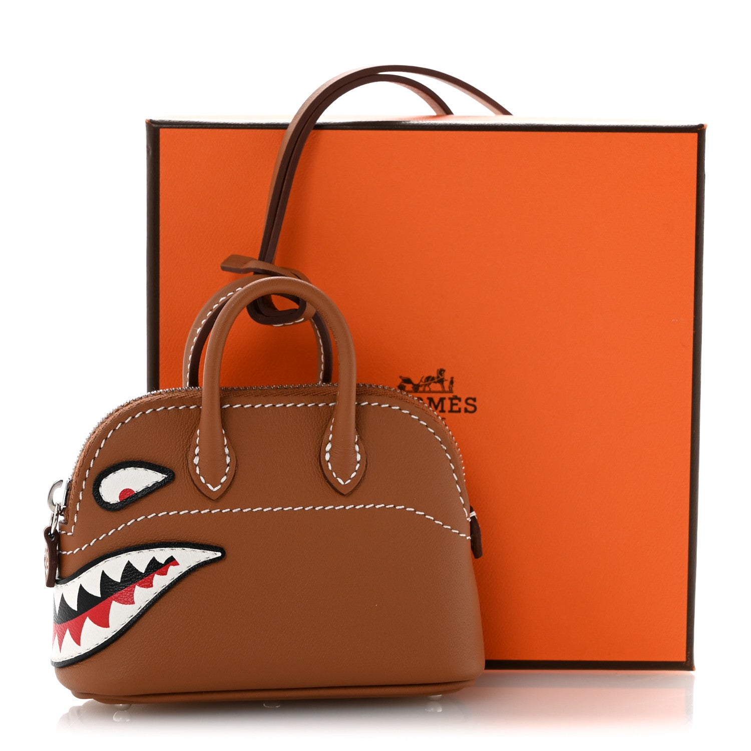 Swift Shark Bolide Bag Charm Gold