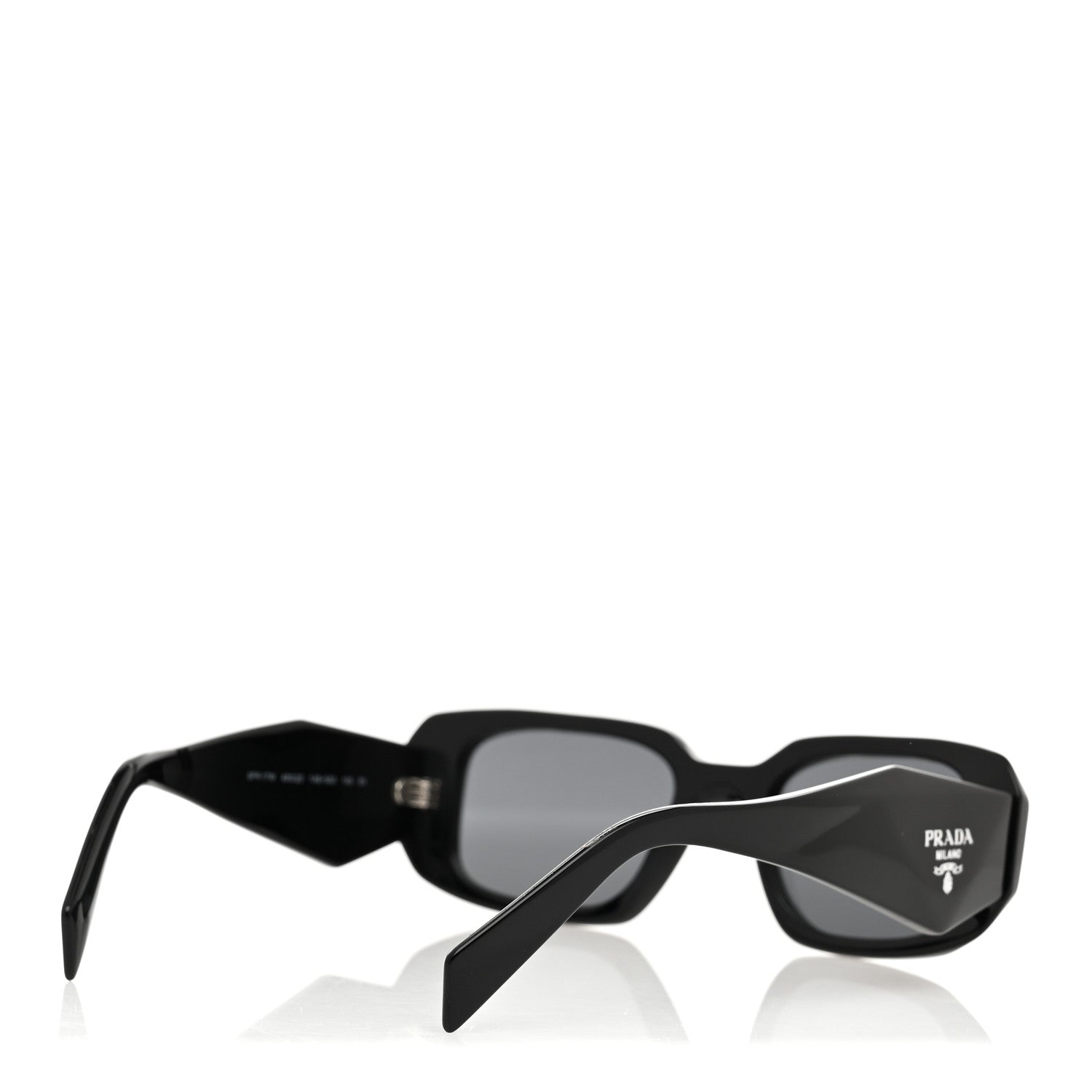 Acetate Symbole Sunglasses SPR 17W Black