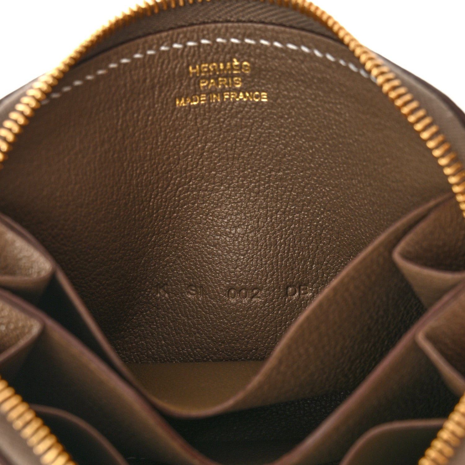 Evercolor Zipengo Chain D'Ancre Compact Cardholder Etoupe