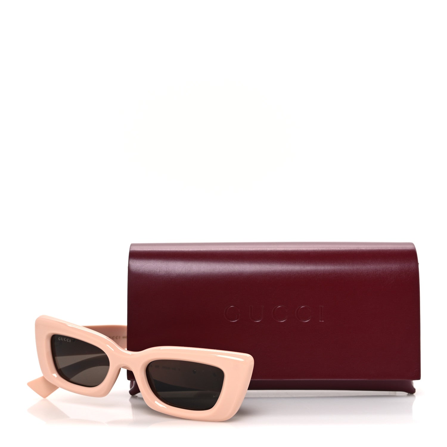 Acetate Cat Eye GG Marmont Logo Sunglasses GG1827S Light Pink