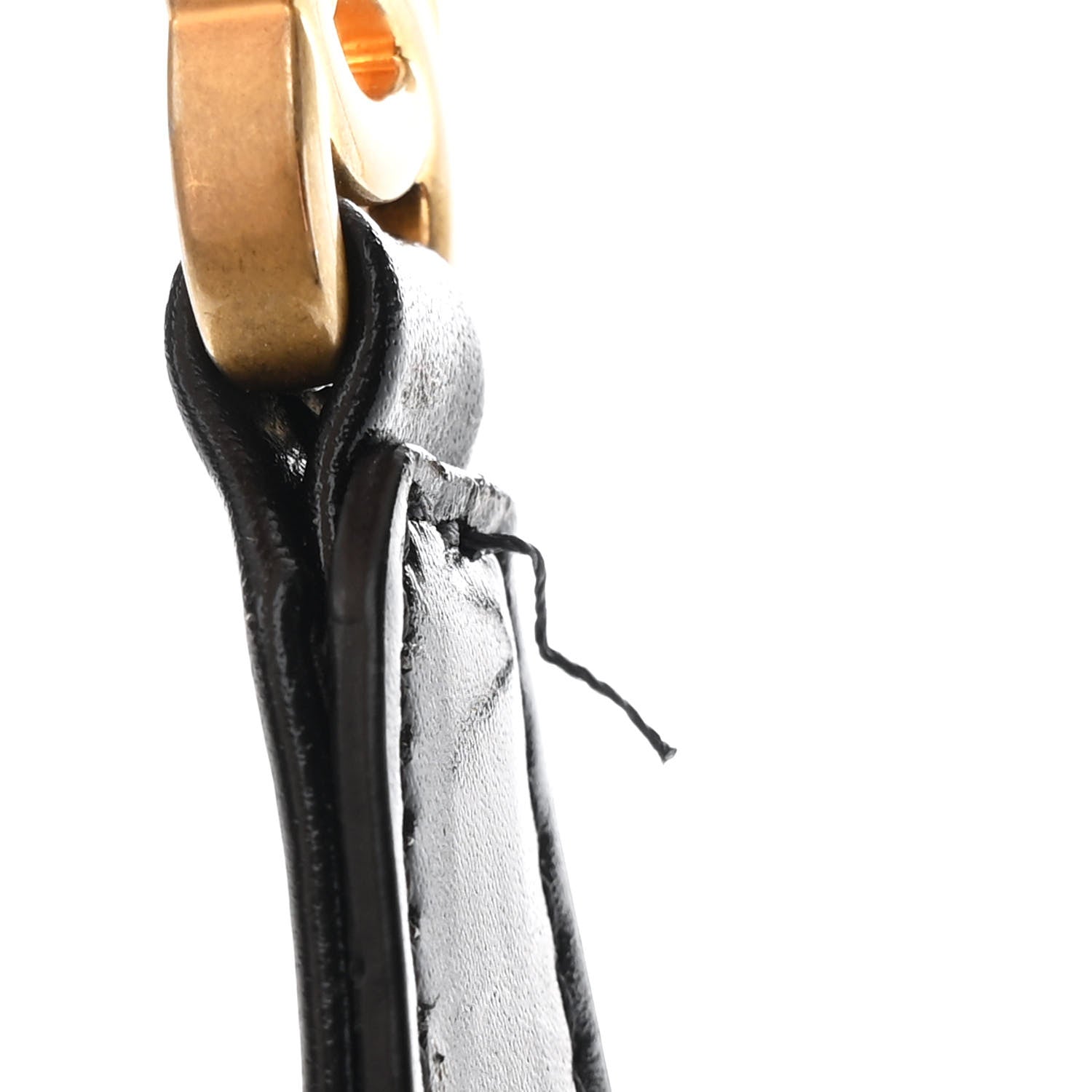 Shiny Calfskin Suede Goatskin Quilted Hobo Black