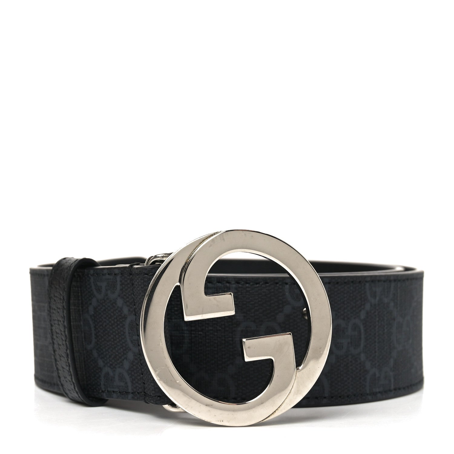 GG Supreme Monogram Blondie 40mm Belt 85 34 Black
