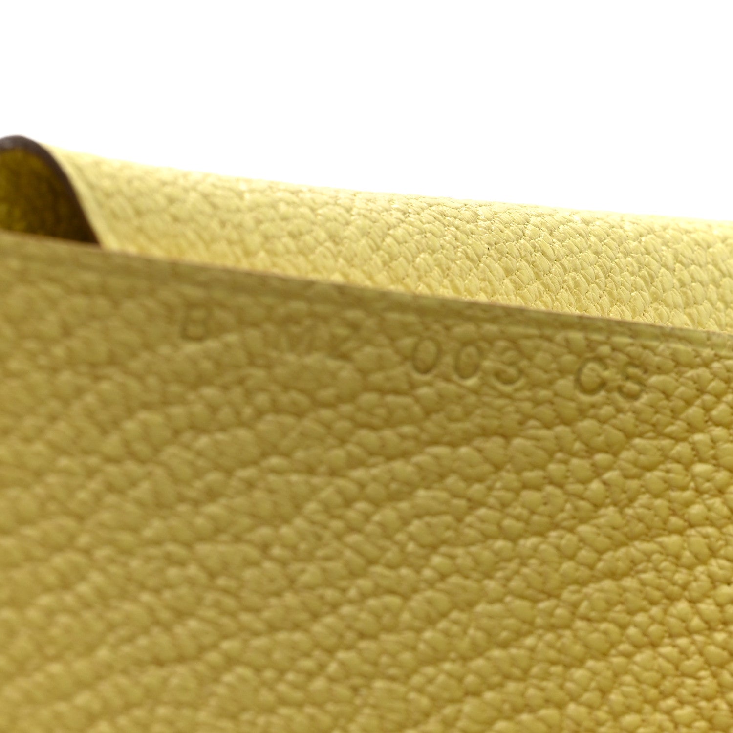 Chevre Mysore Calvi Duo Card Case Limoncello