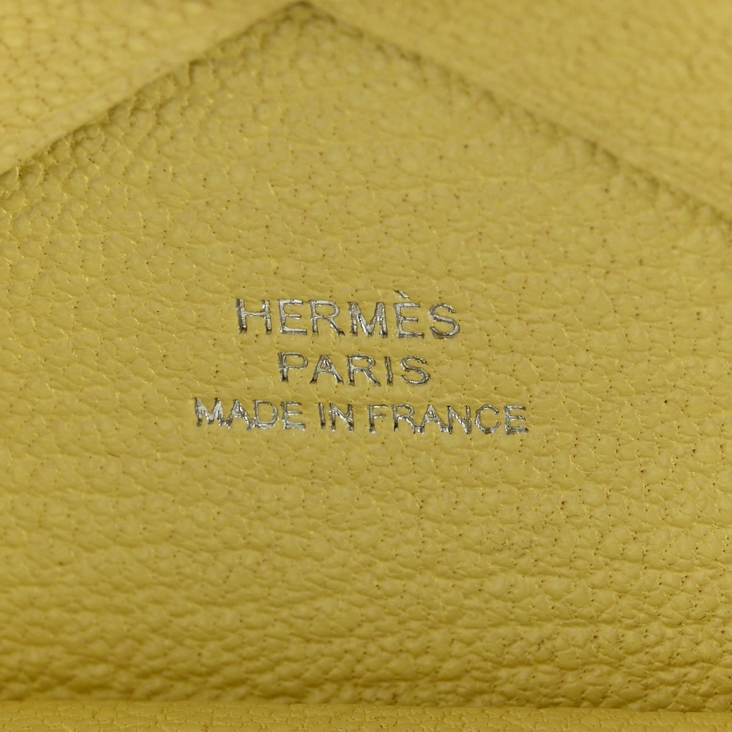 Chevre Mysore Calvi Duo Card Case Limoncello