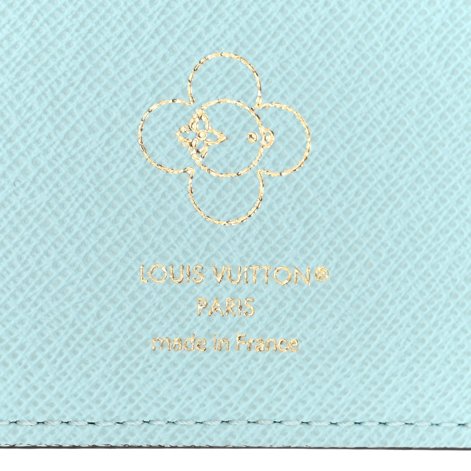 Monogram 2025 Christmas Animation Passport Cover Azur Frost