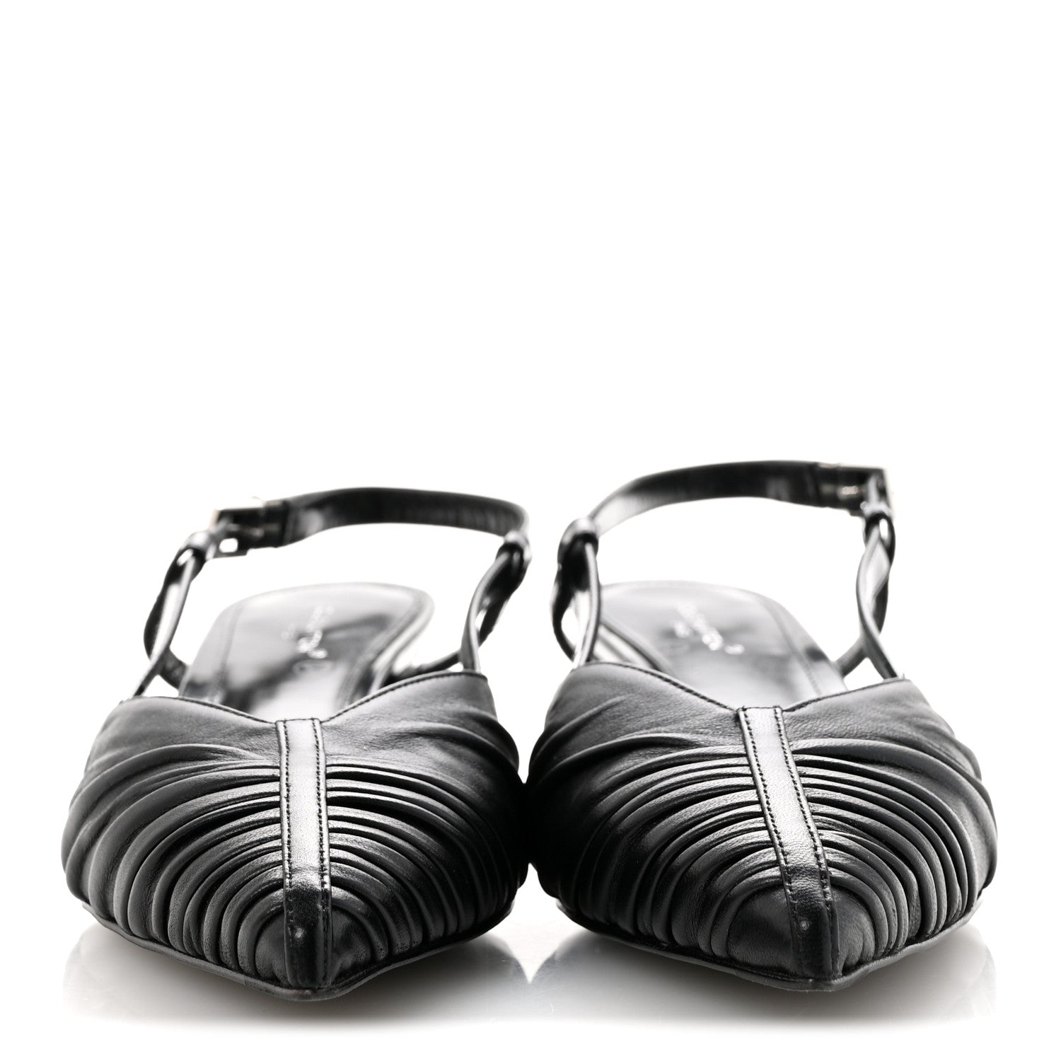 Calfskin Allure D'Orsay Slingback Pump 37.5 Black
