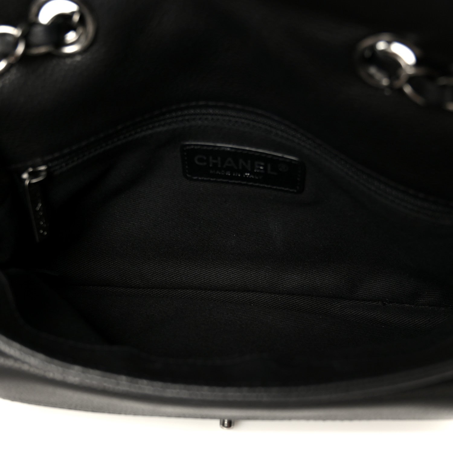 Caviar Quilted Medium Now and Forever Flap Black