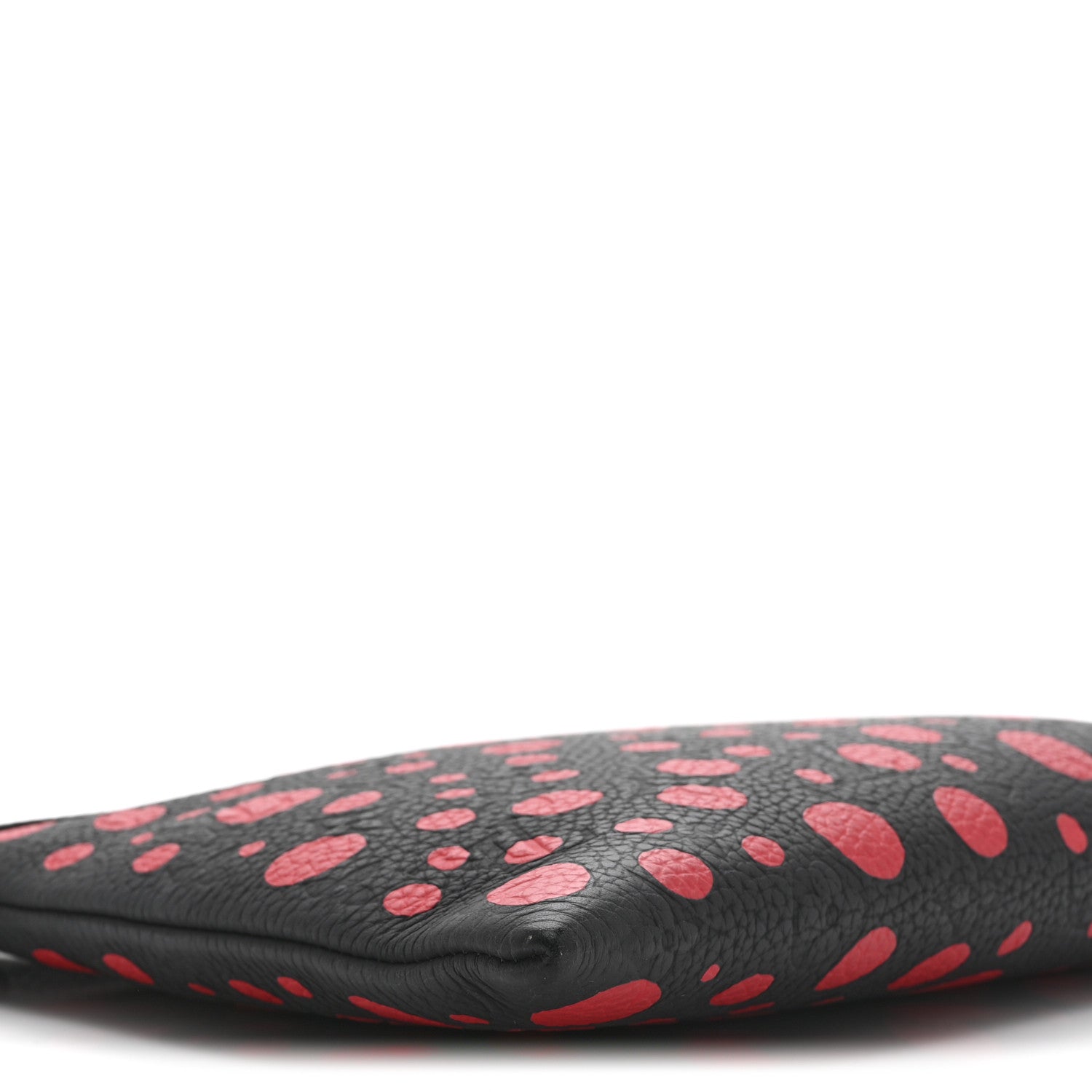 LV X YK Taurillon Monogram Pochette To-Go Black Red