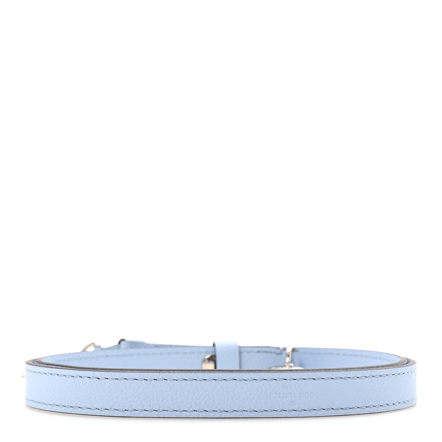Calfskin Buci Shoulder Strap Bleu Nuage