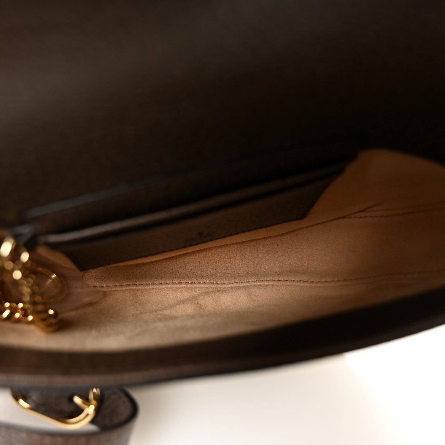 GG Supreme Monogram Textured Dollar Calfskin Web Mini Ophidia Flap Shoulder Bag Beige Ebony New Acero