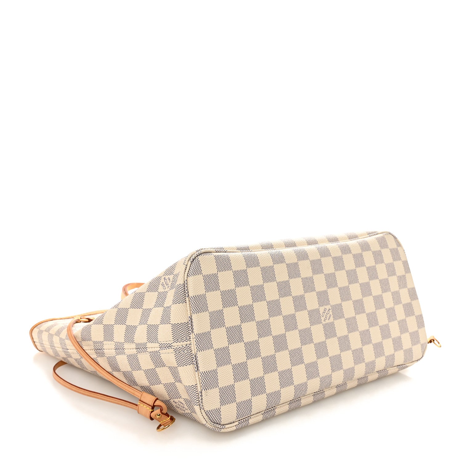 Damier Azur Neo Neverfull MM Rose Ballerine