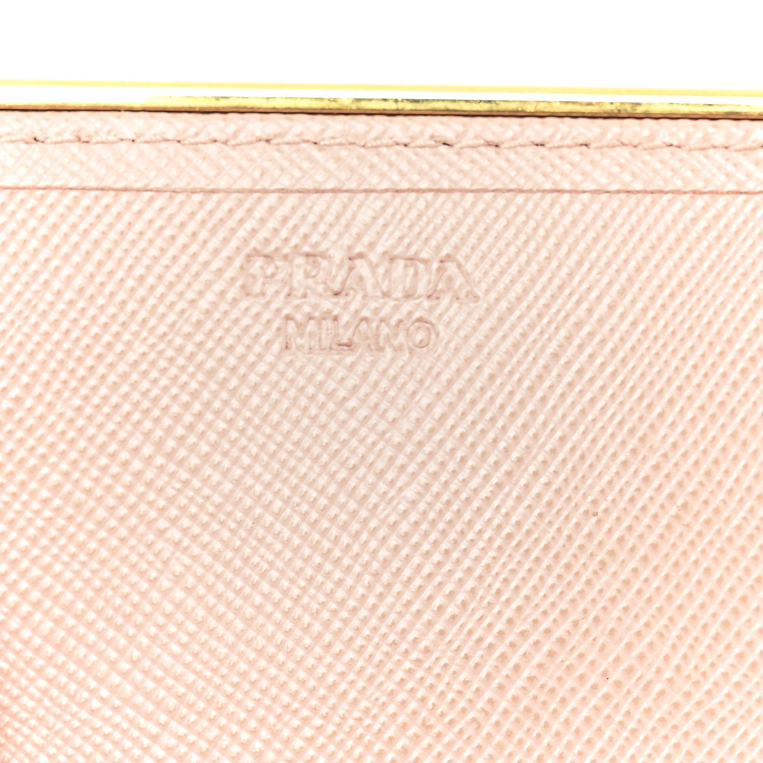 Saffiano Metal Bar Continental Flap Wallet Orchidea