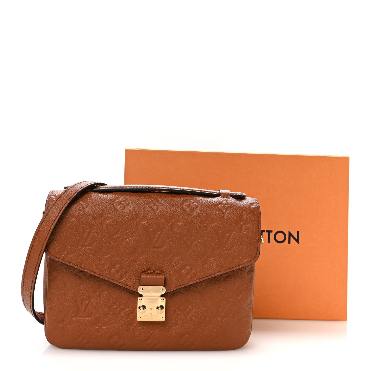 Empreinte Pochette Metis Cognac