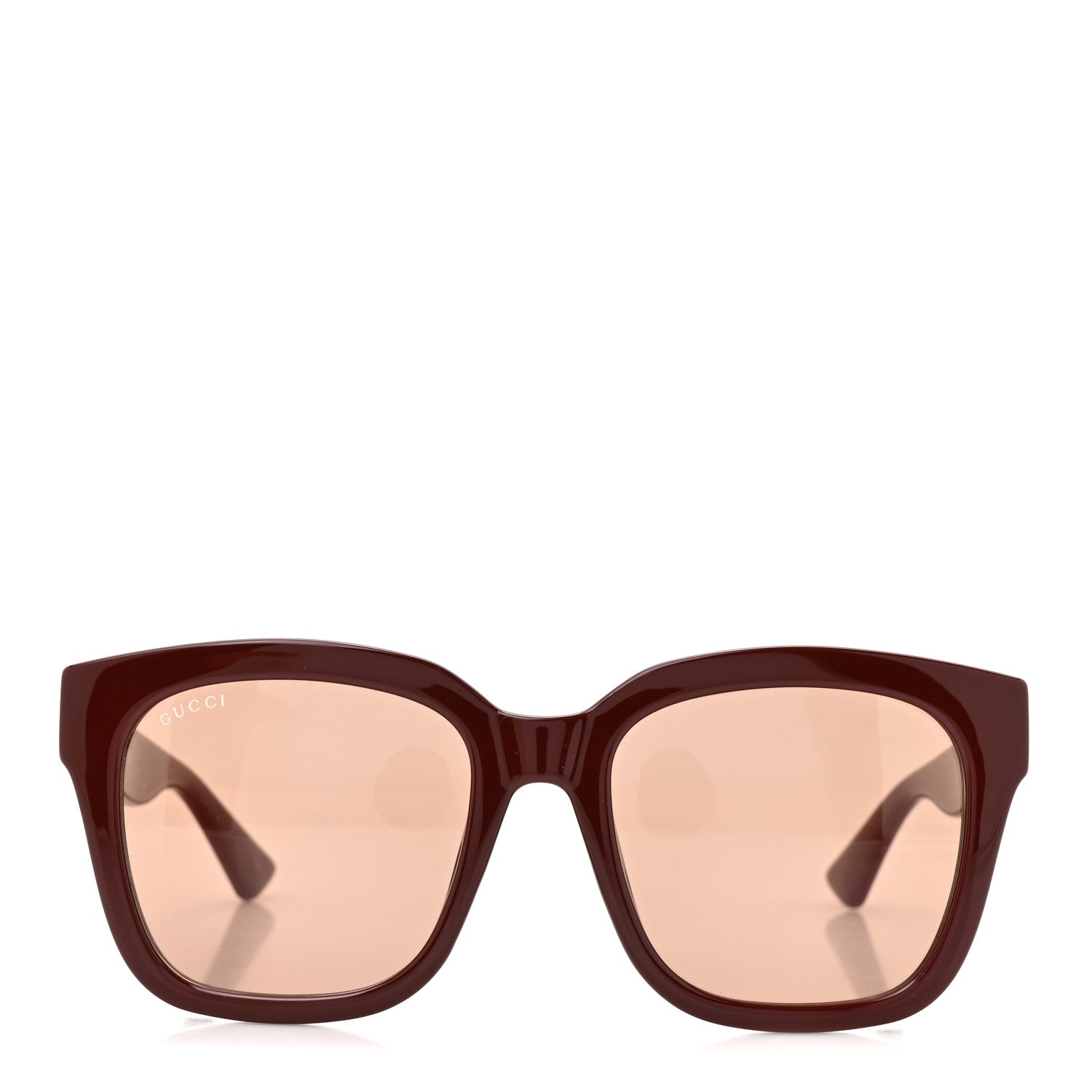 Acetate Square Frame Sunglasses GG1338SK Red