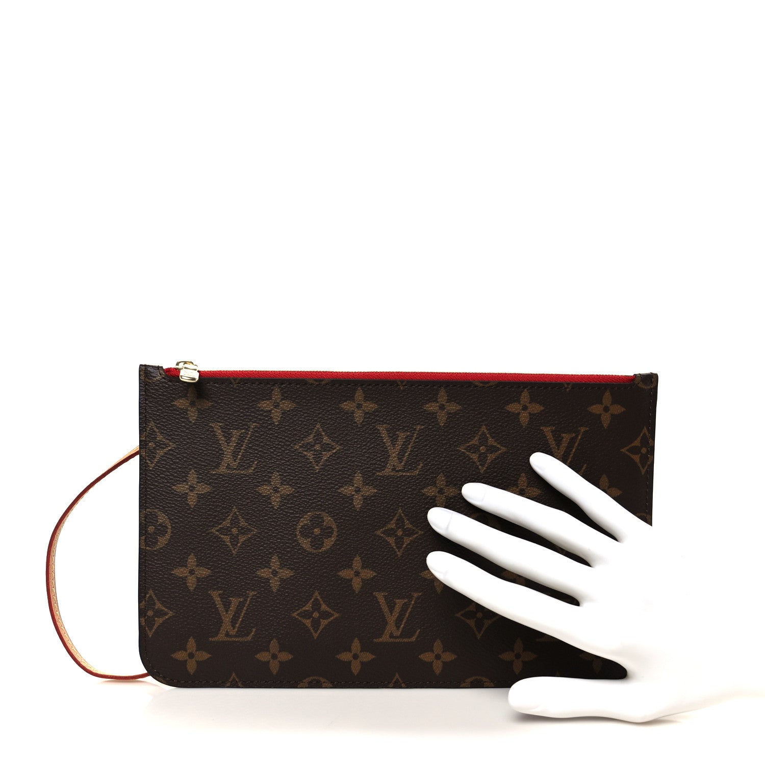 Monogram Neverfull MM GM Pochette Cherry