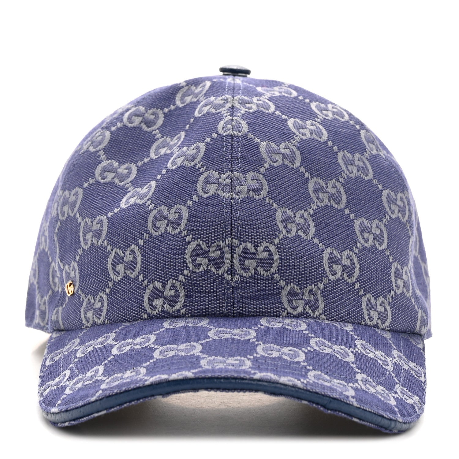 Monogram New GG Baseball Hat L Blue Grey