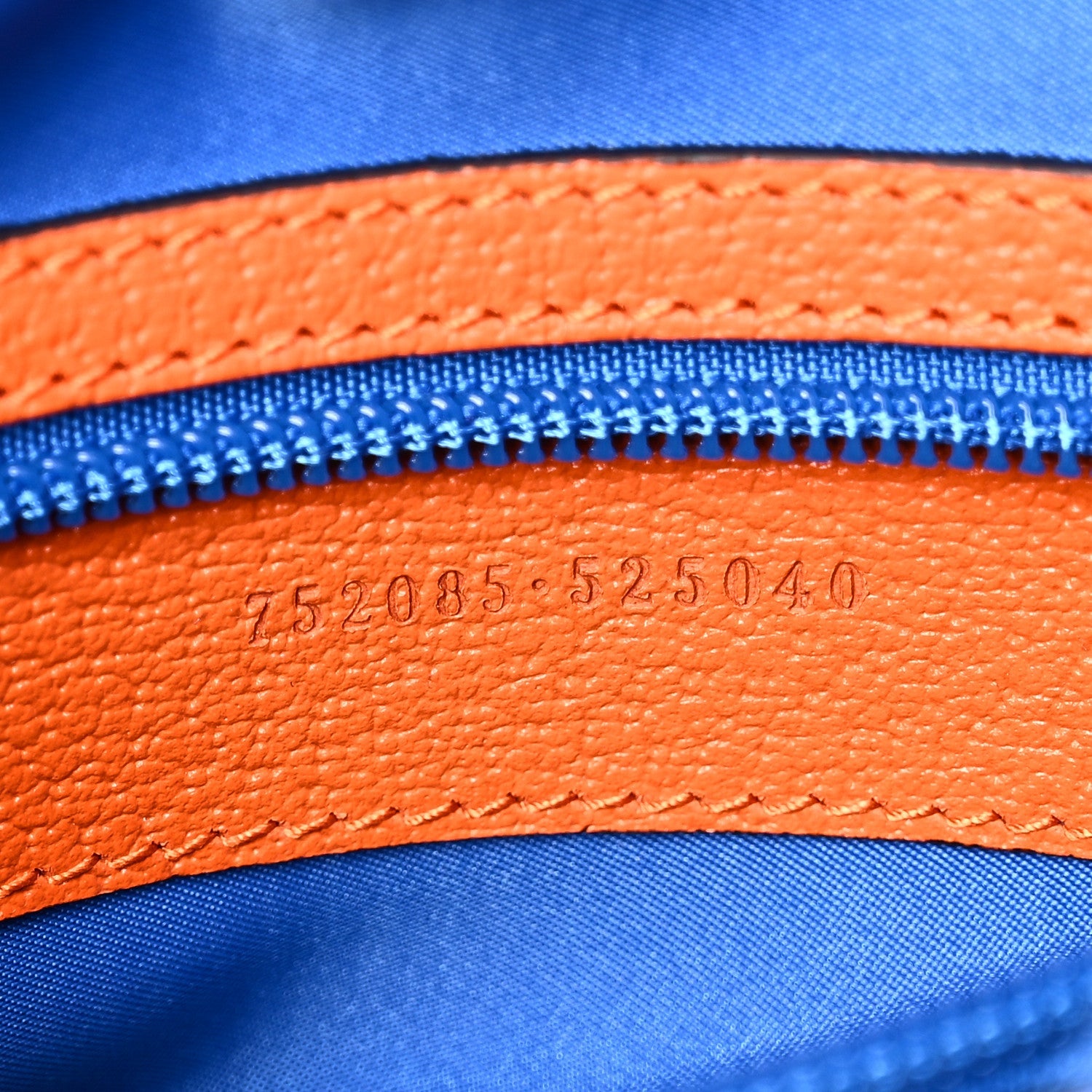 Jersey GG Monogram All Over Pan Sport Double Buckle Backpack  Blue Multicolor