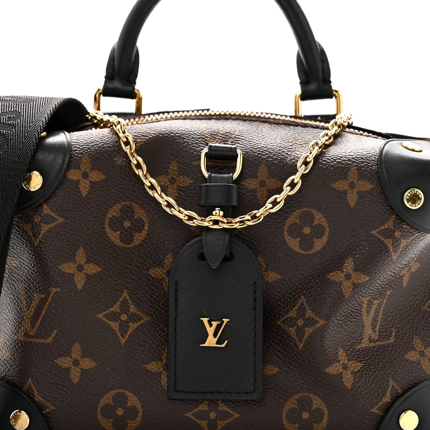 Monogram Petite Malle Souple Black