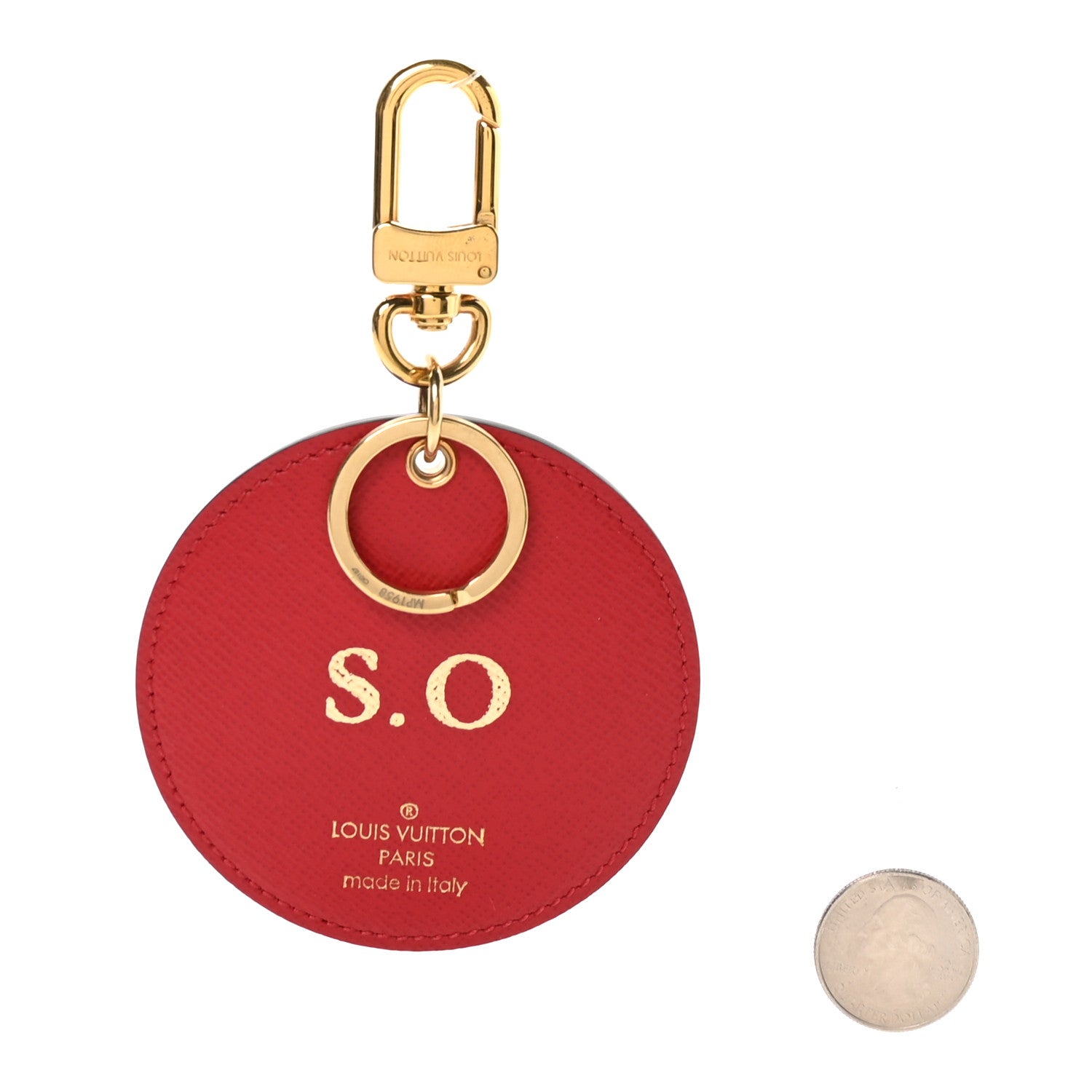 Monogram Illustre Kabuki Daruma Bag Charm Key Holder
