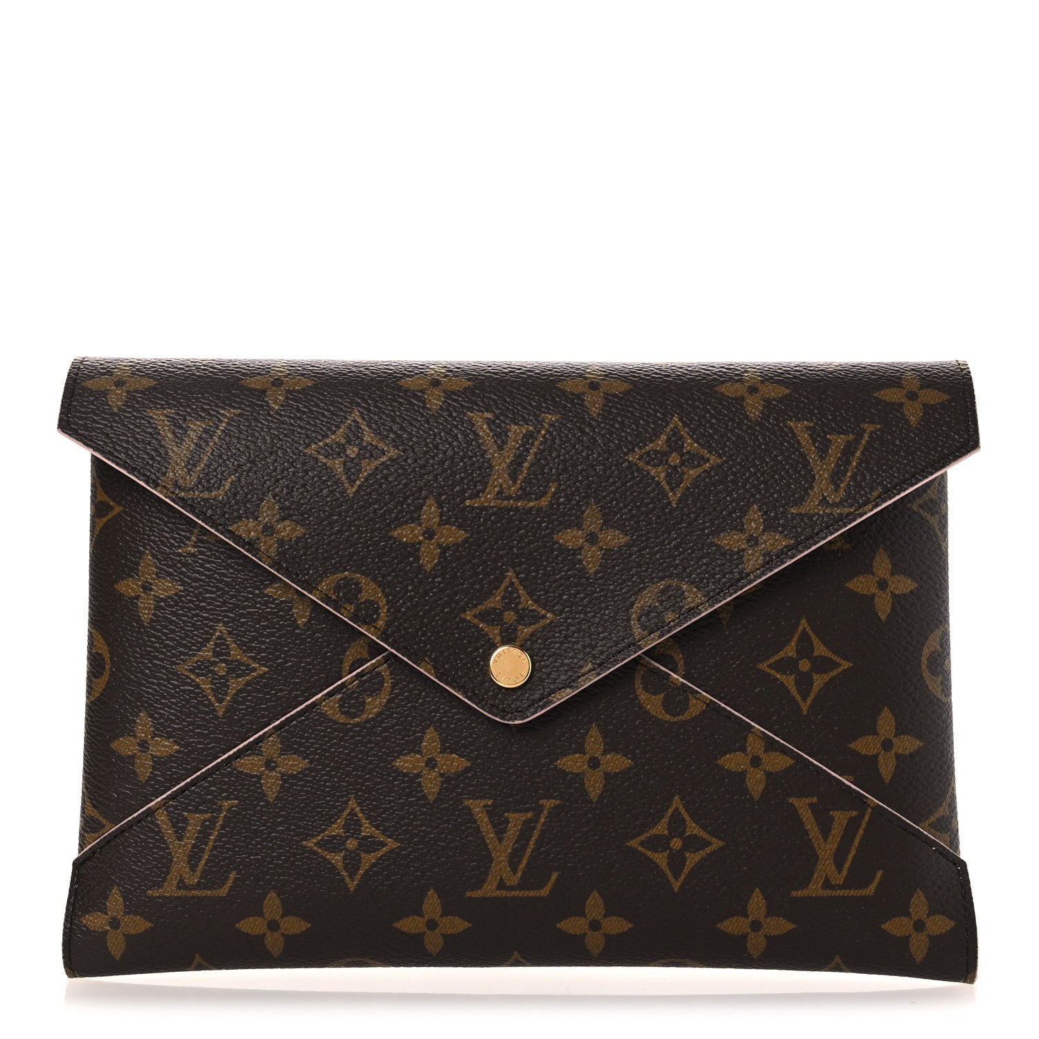 Monogram Large Kirigami Pochette Insert Rose Ballerine