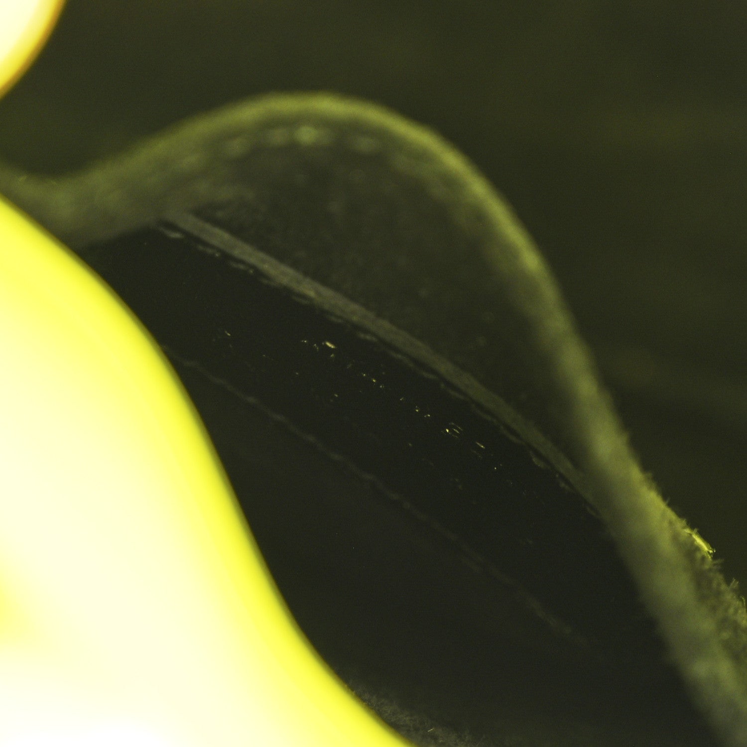 Calfskin Nano Sac De Jour Neon Yellow
