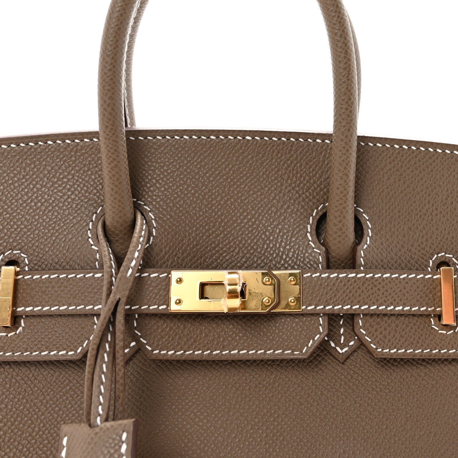 Epsom Birkin Sellier 25 Etoupe