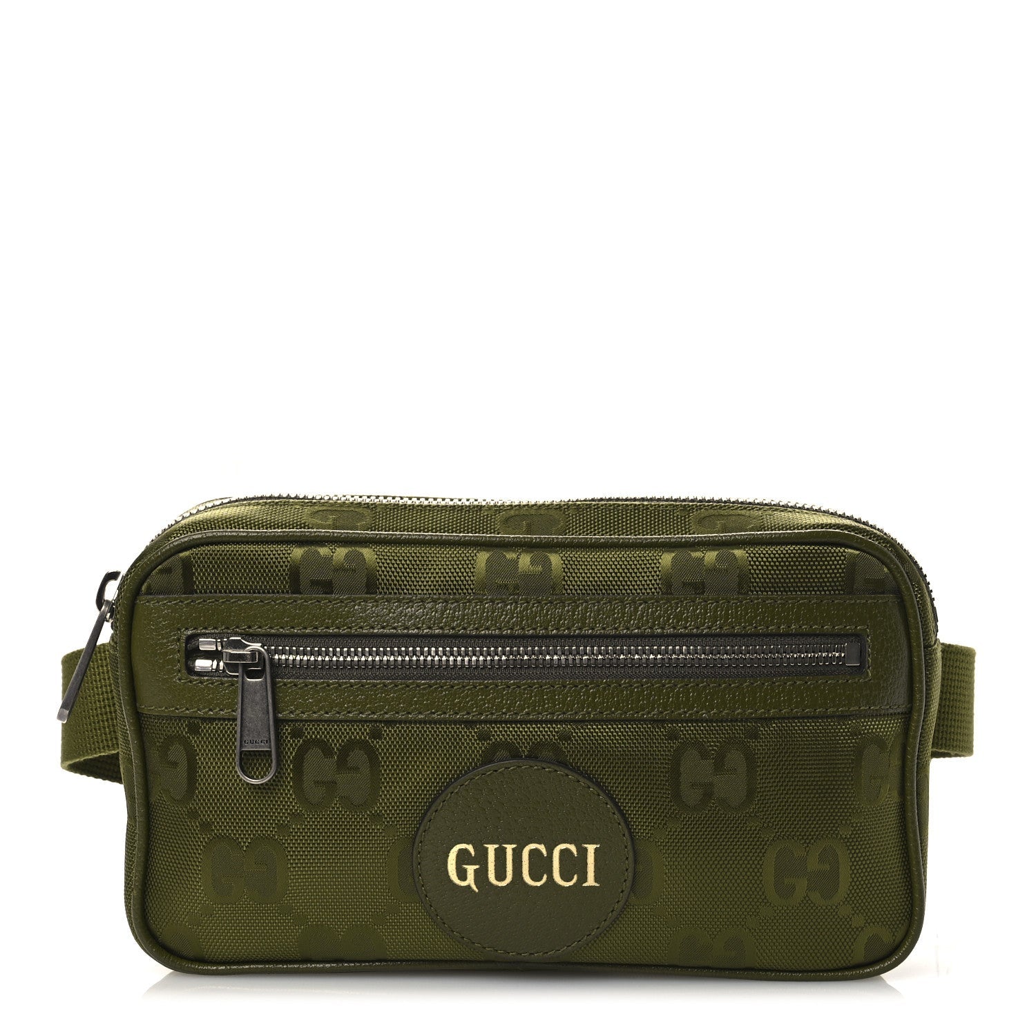 Econyl Nylon Monogram Off The Grid Belt Bag Juniper Green
