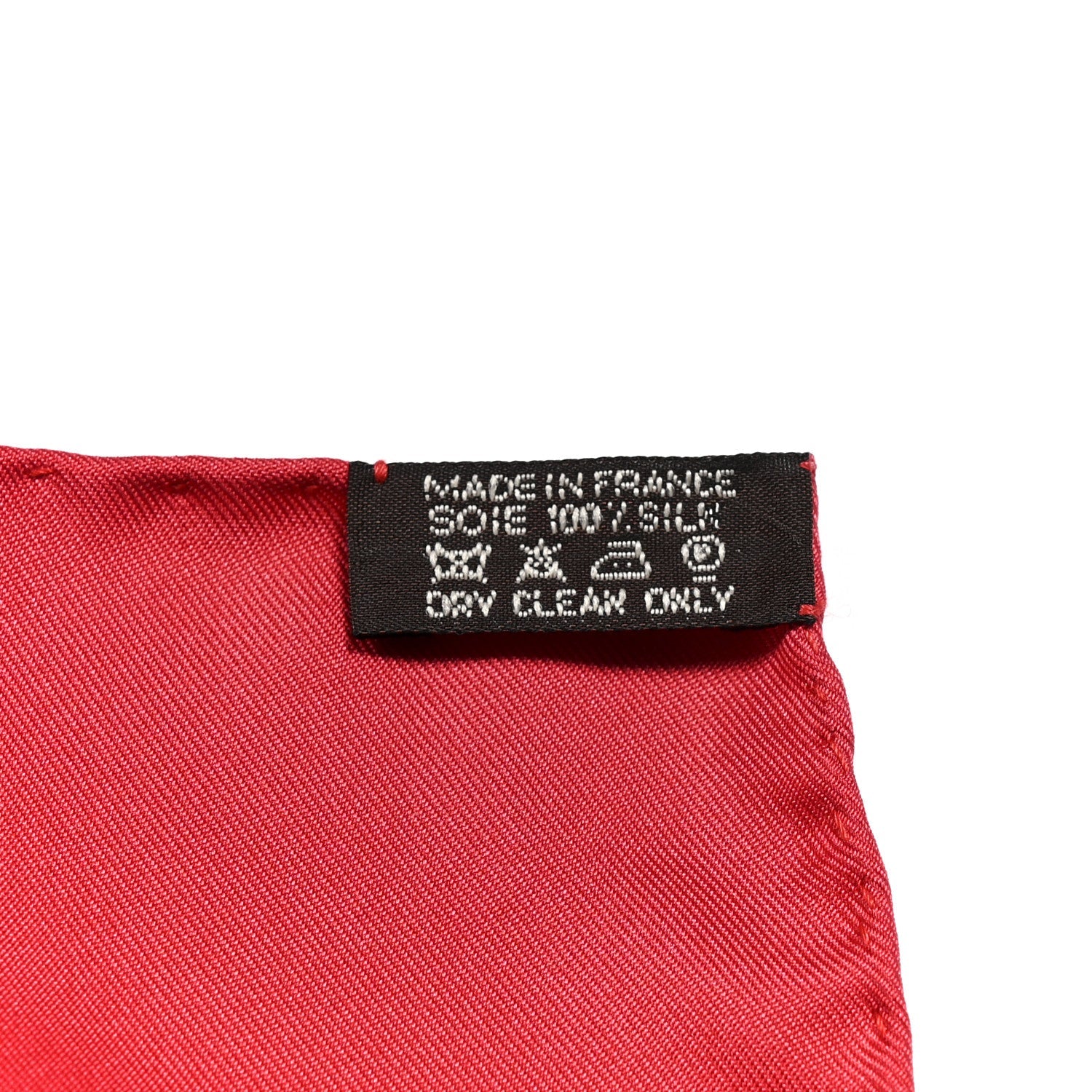 Silk Camails Scarf 90 Rouge Rose Pale Ciel