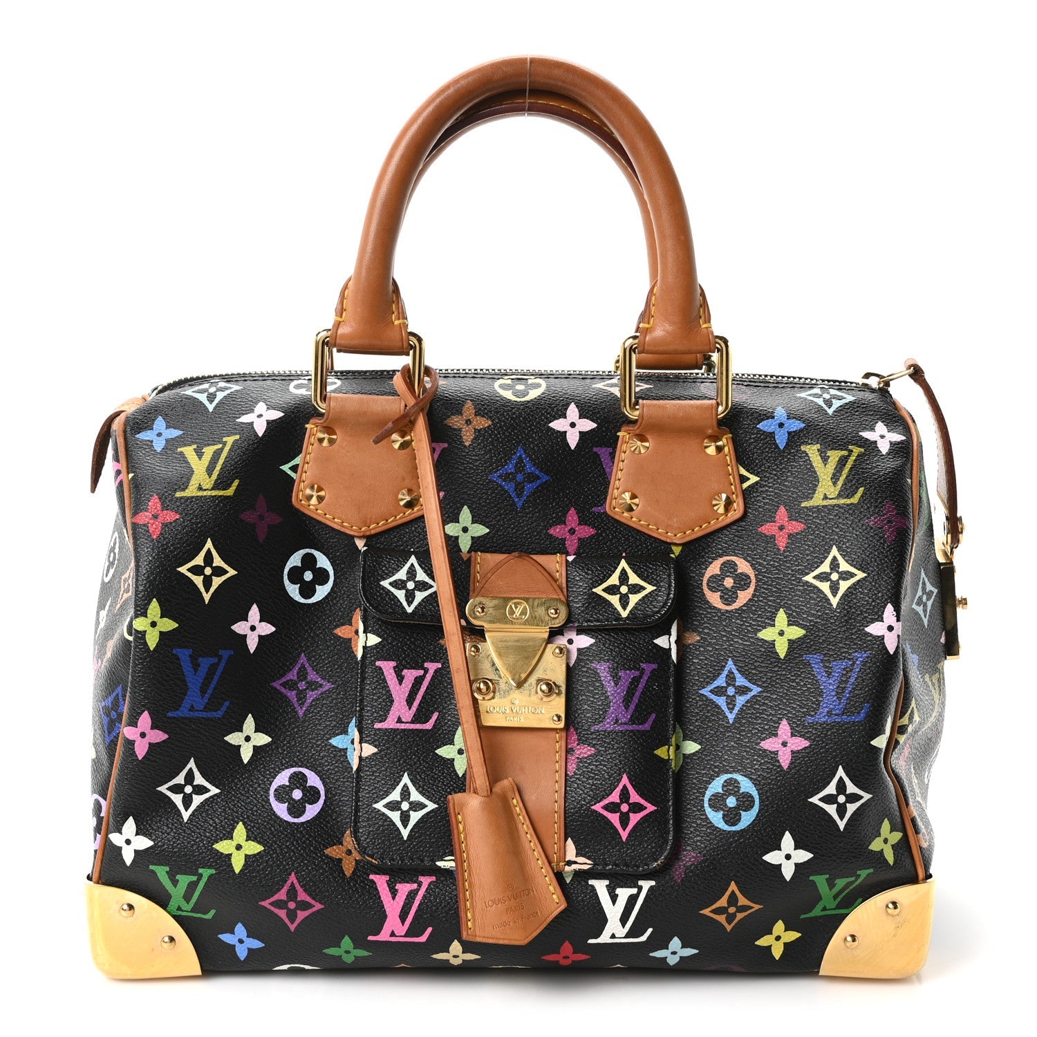 Monogram Multicolor Speedy 30 Black