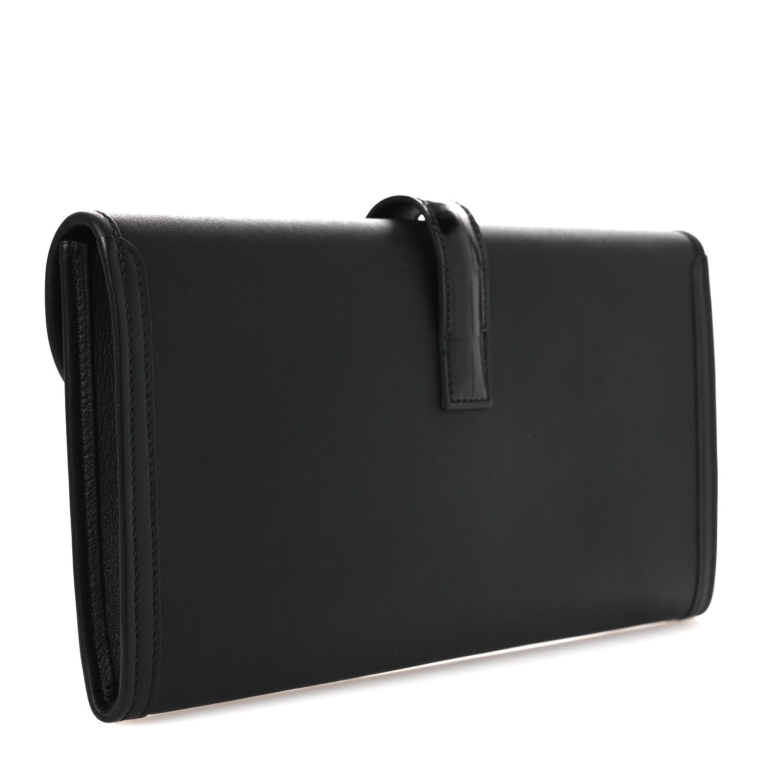 Swift Shiny Alligator Jige Elan 29 Touch Clutch Black