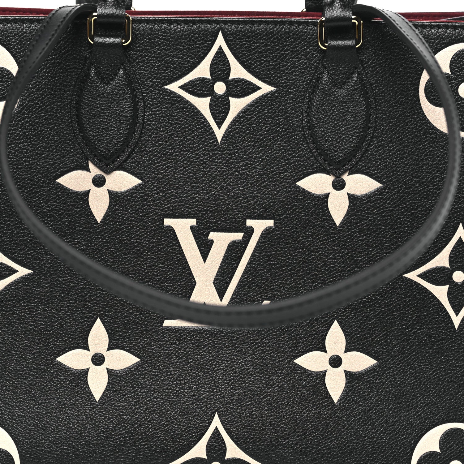 Empreinte Monogram Giant Onthego MM Black Beige