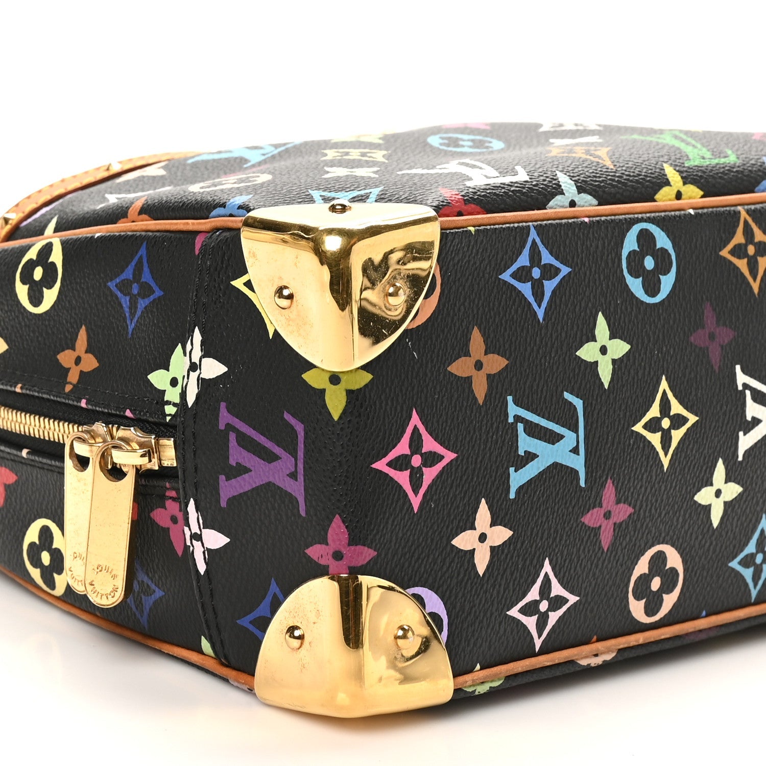 Monogram Multicolor Trouville Black