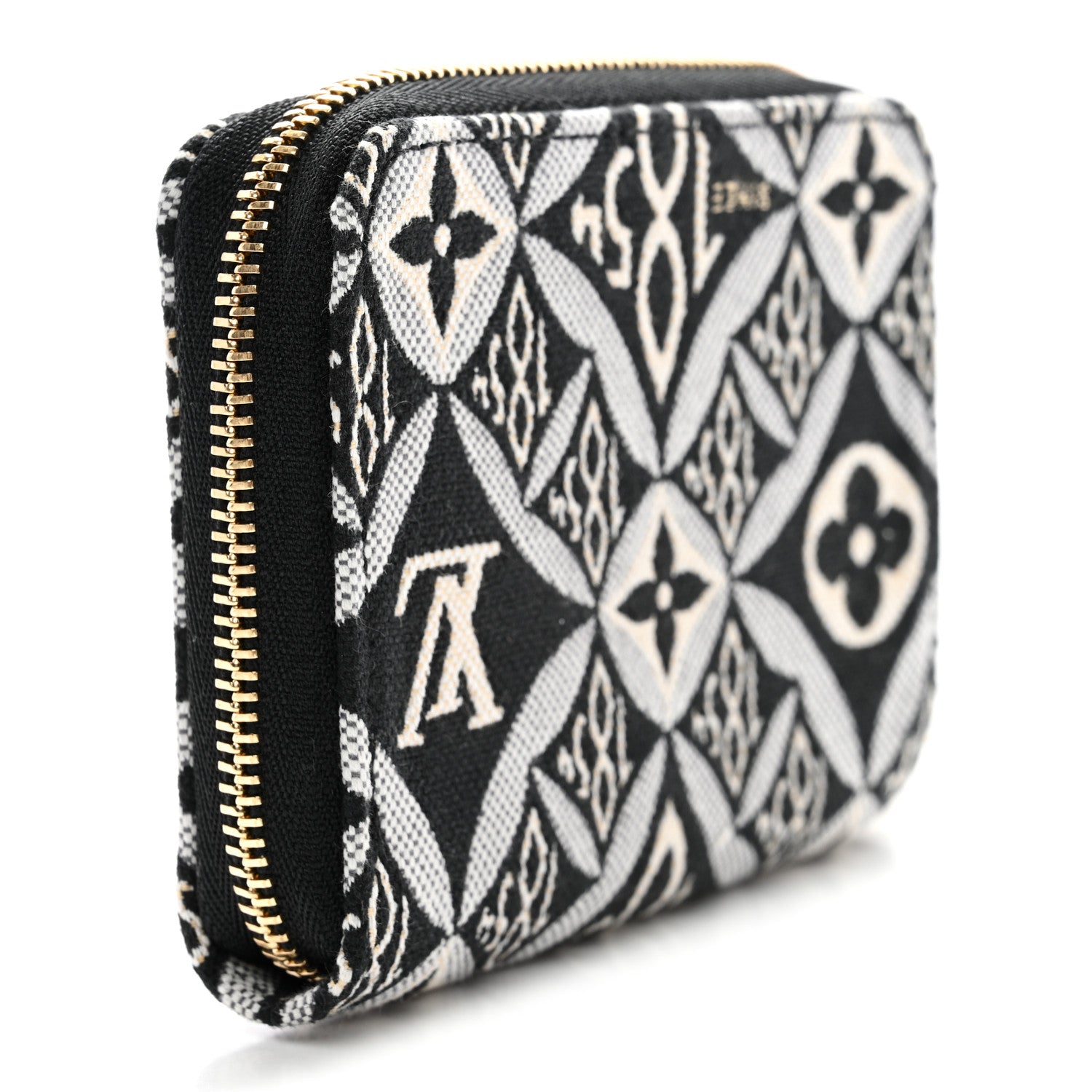 Jacquard Since 1854 Zippy Coin Purse Grey