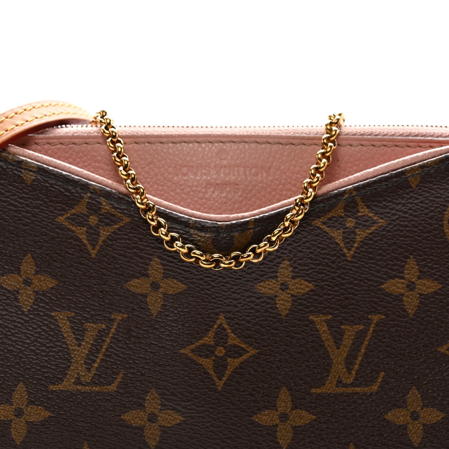 Monogram Pallas Clutch Rose Poudre