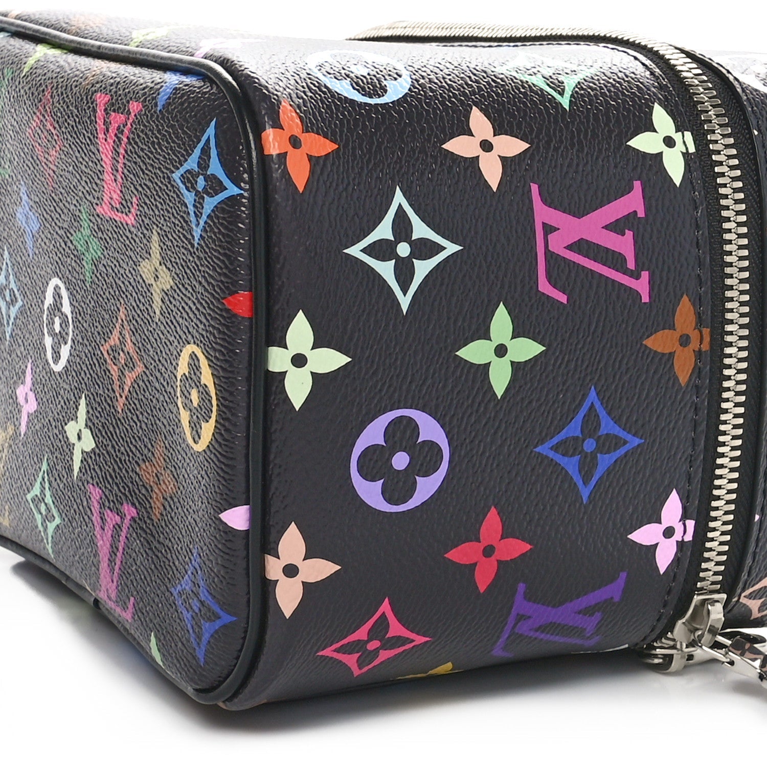 LV X TM Monogram Multicolor Nice Mini Black