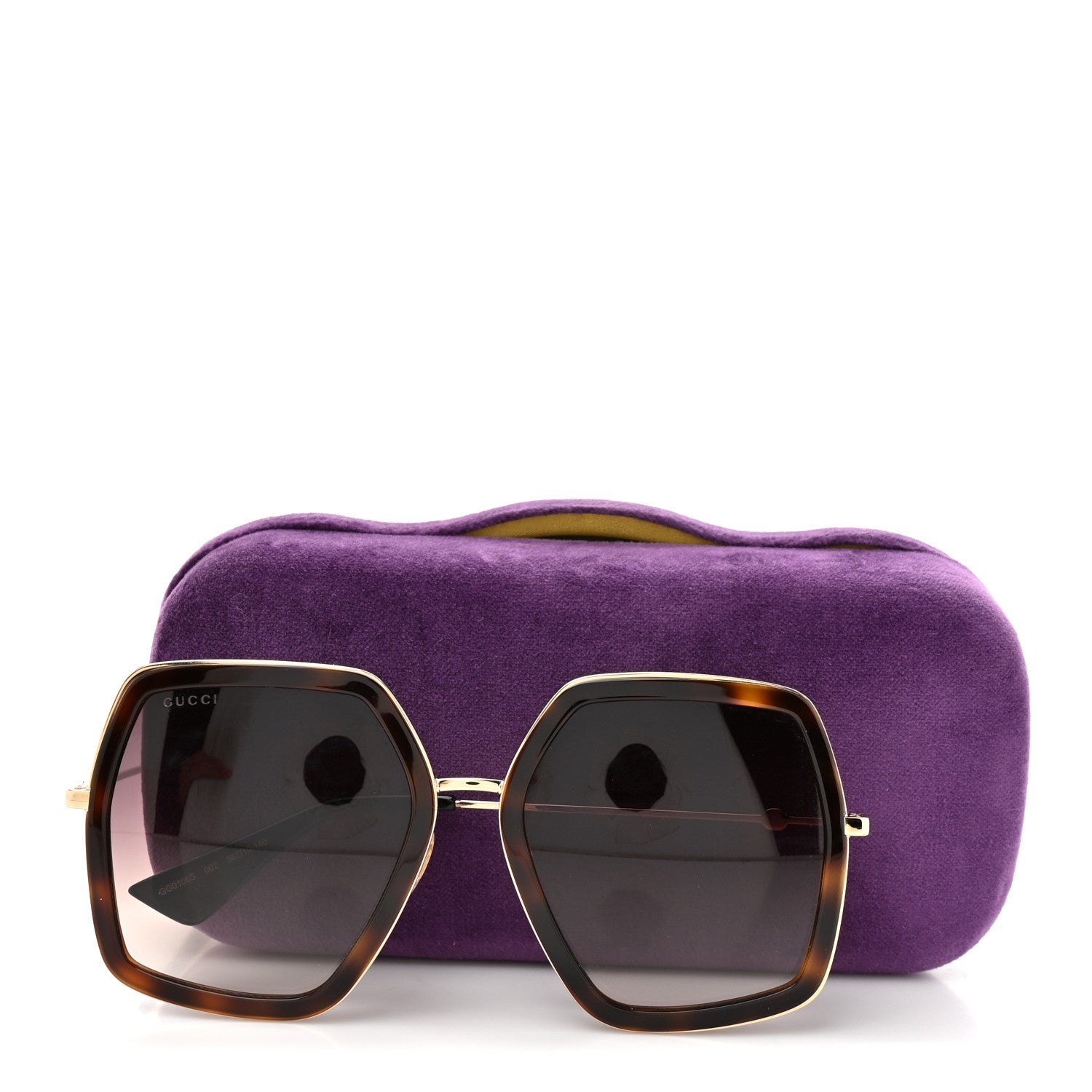 Acetate Oversize Square Frame GG0106S Sunglasses Tortoise
