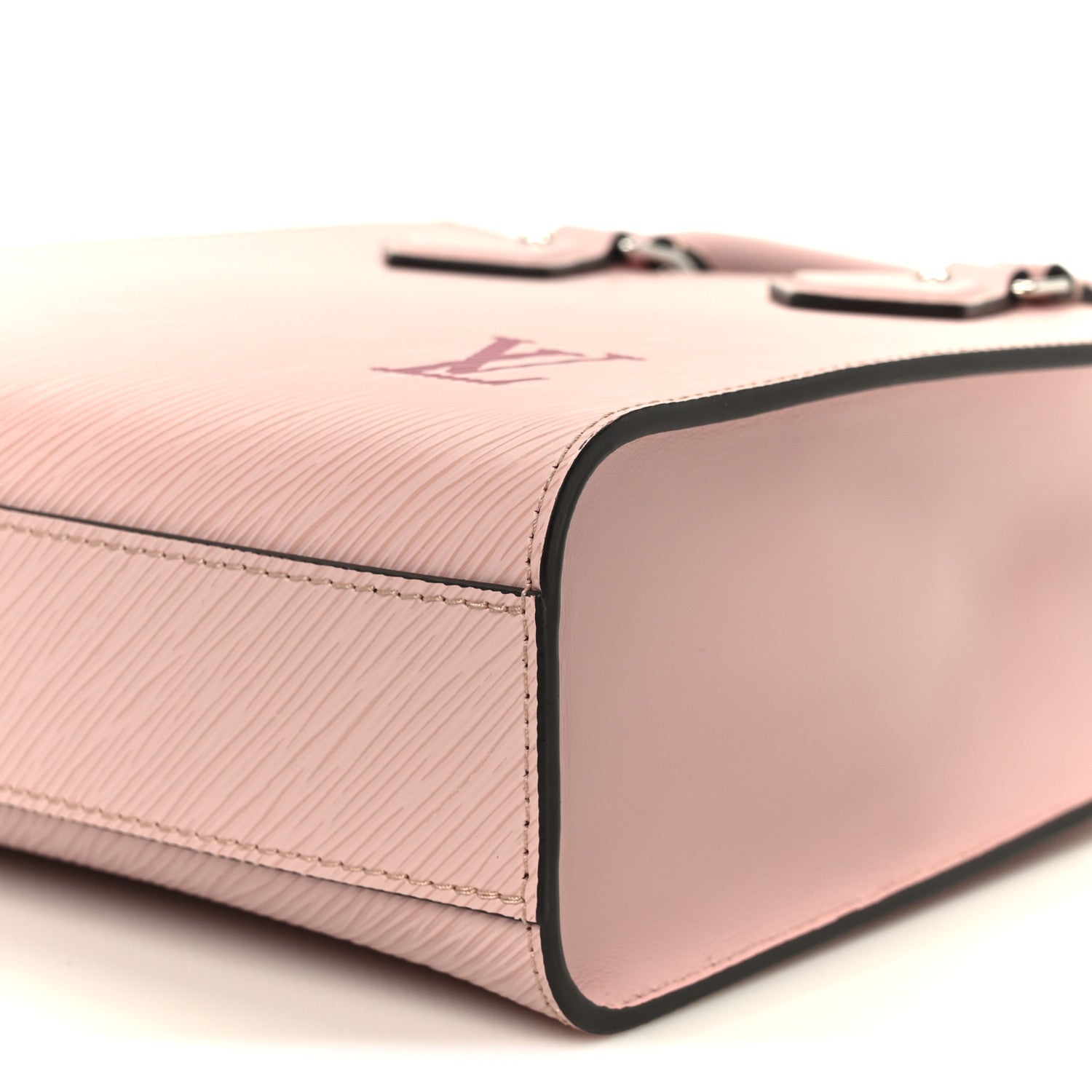 Epi Sac Plat BB Rose Ballerine