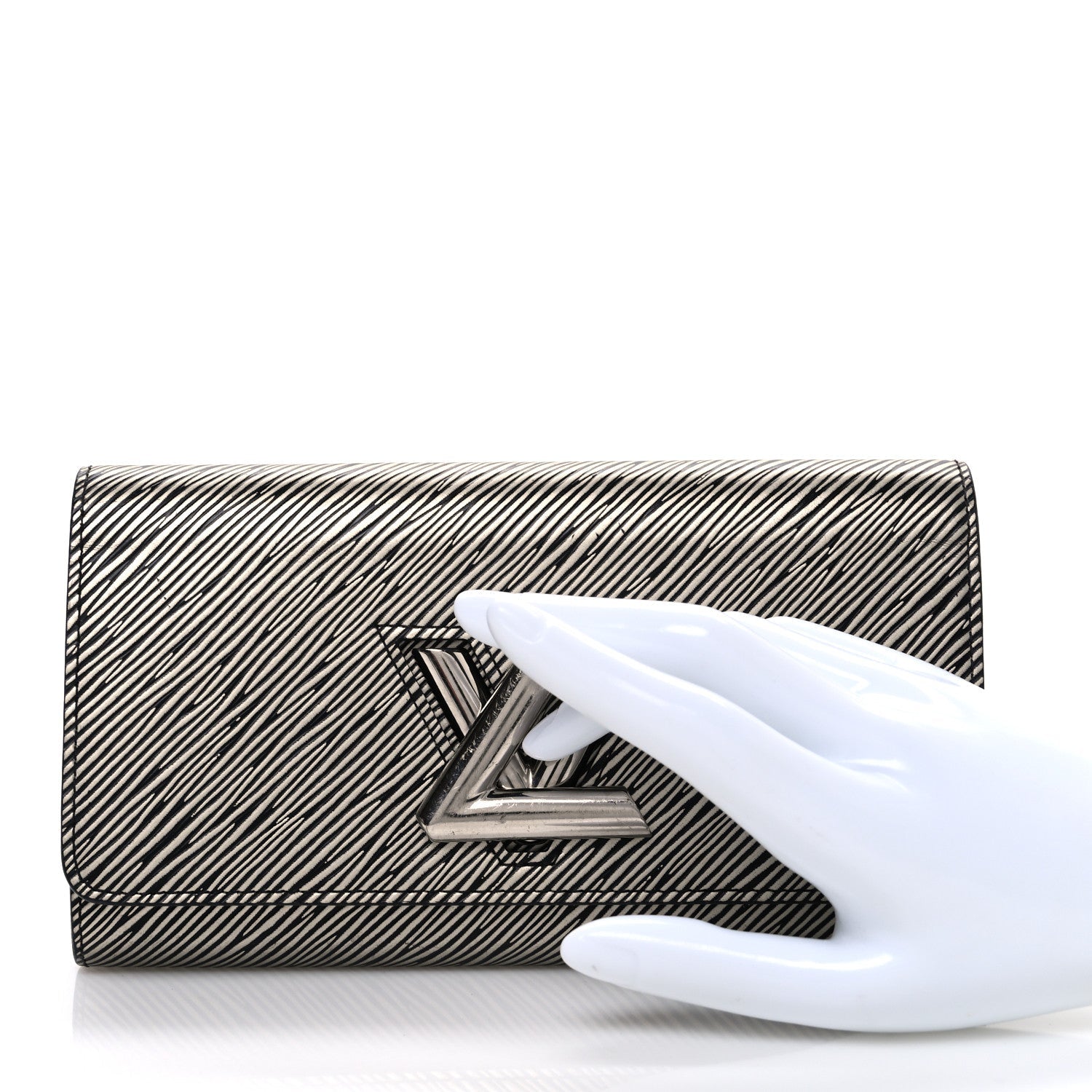 Epi Twist Wallet Platine