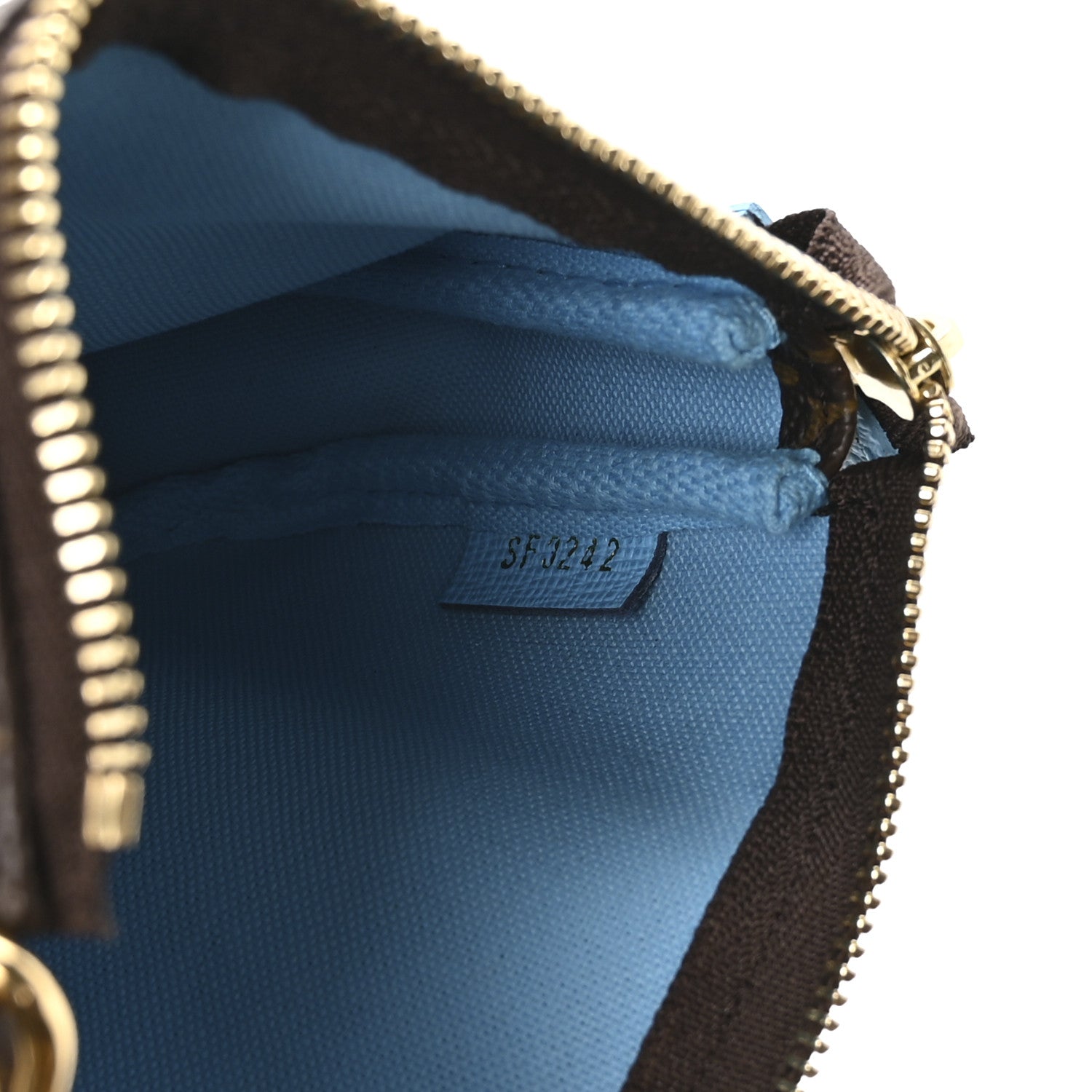 Monogram 2022 Christmas Animation Tokyo Mini Pochette Accessories Blue