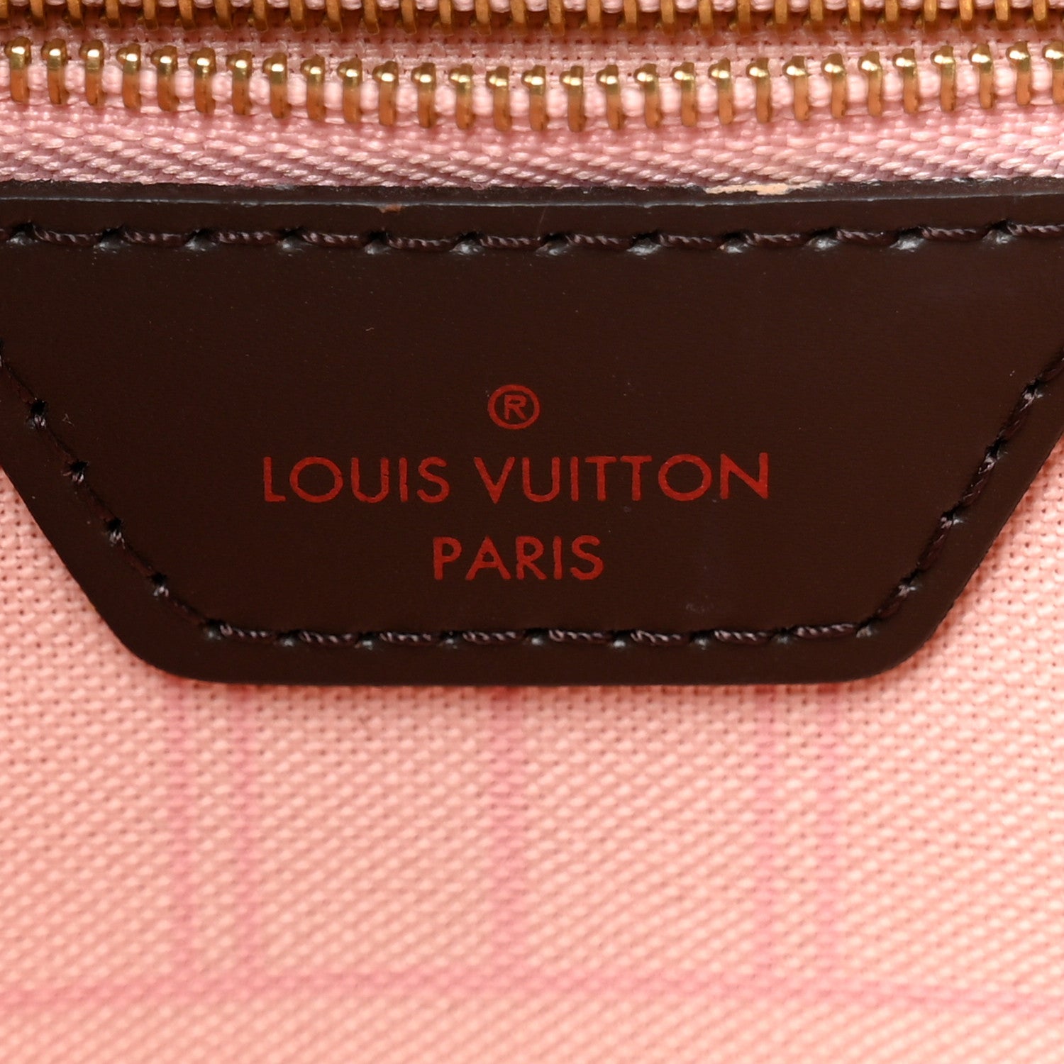 Damier Ebene Neo Neverfull MM Rose Ballerine