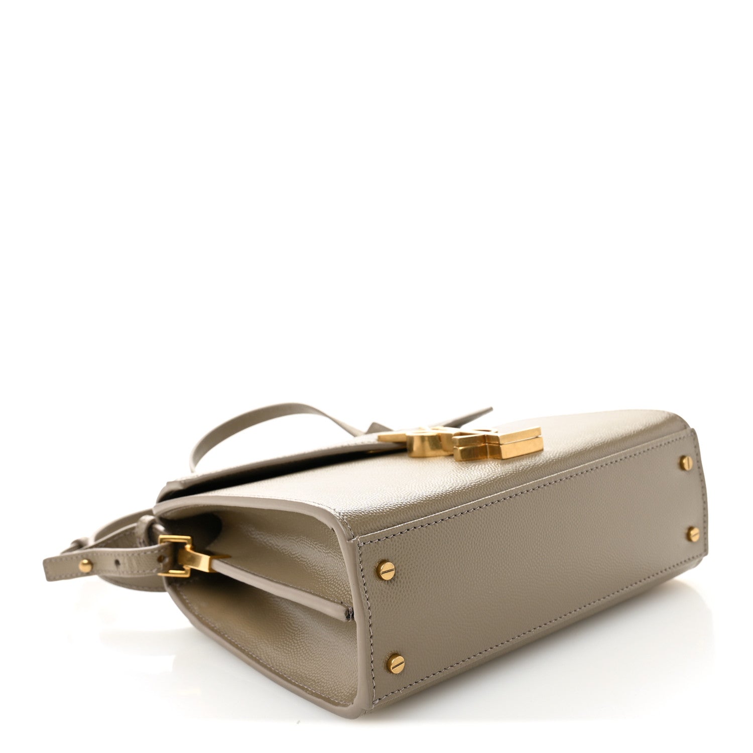 Grain de Poudre Mini Classic Monogram Cassandra Top Handle Greyish Brown