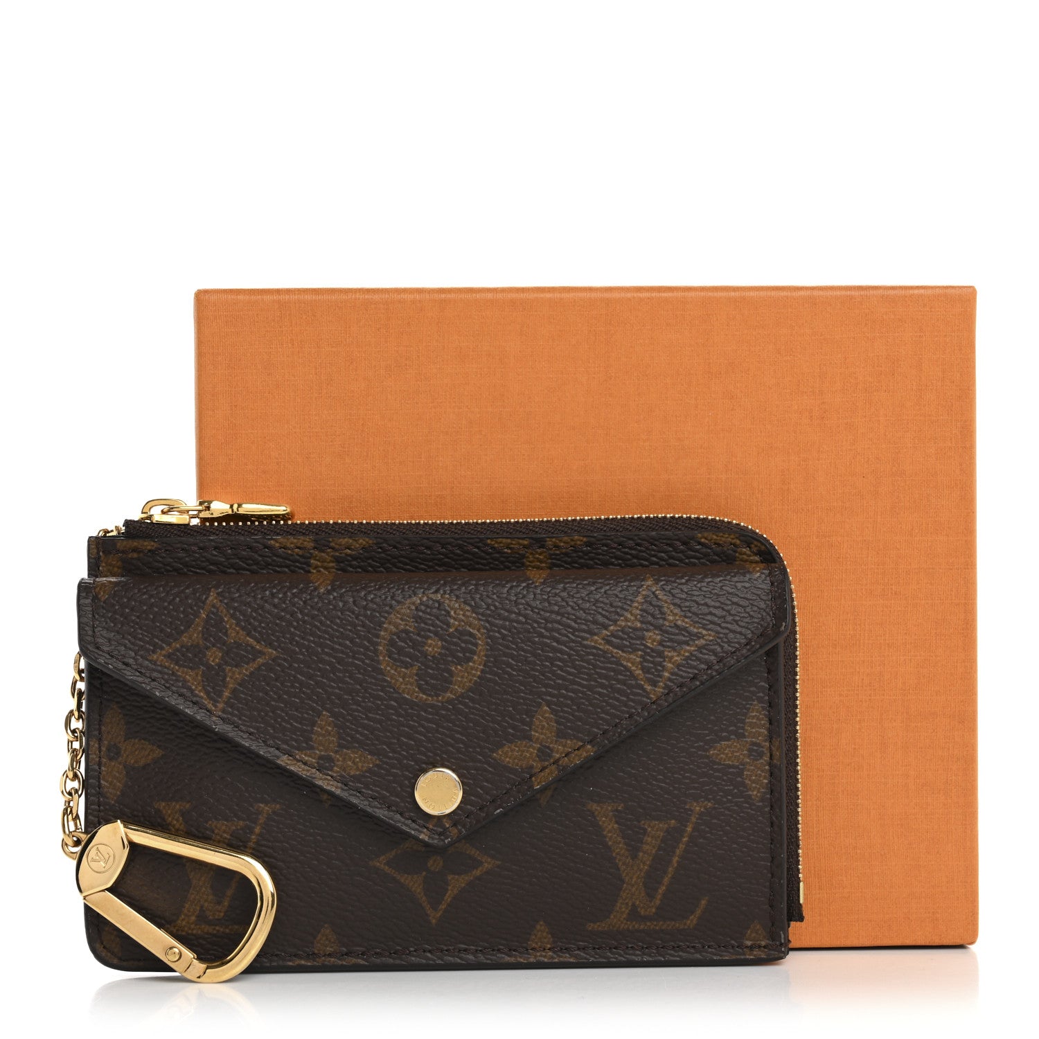 Monogram Recto Verso Card Holder Black