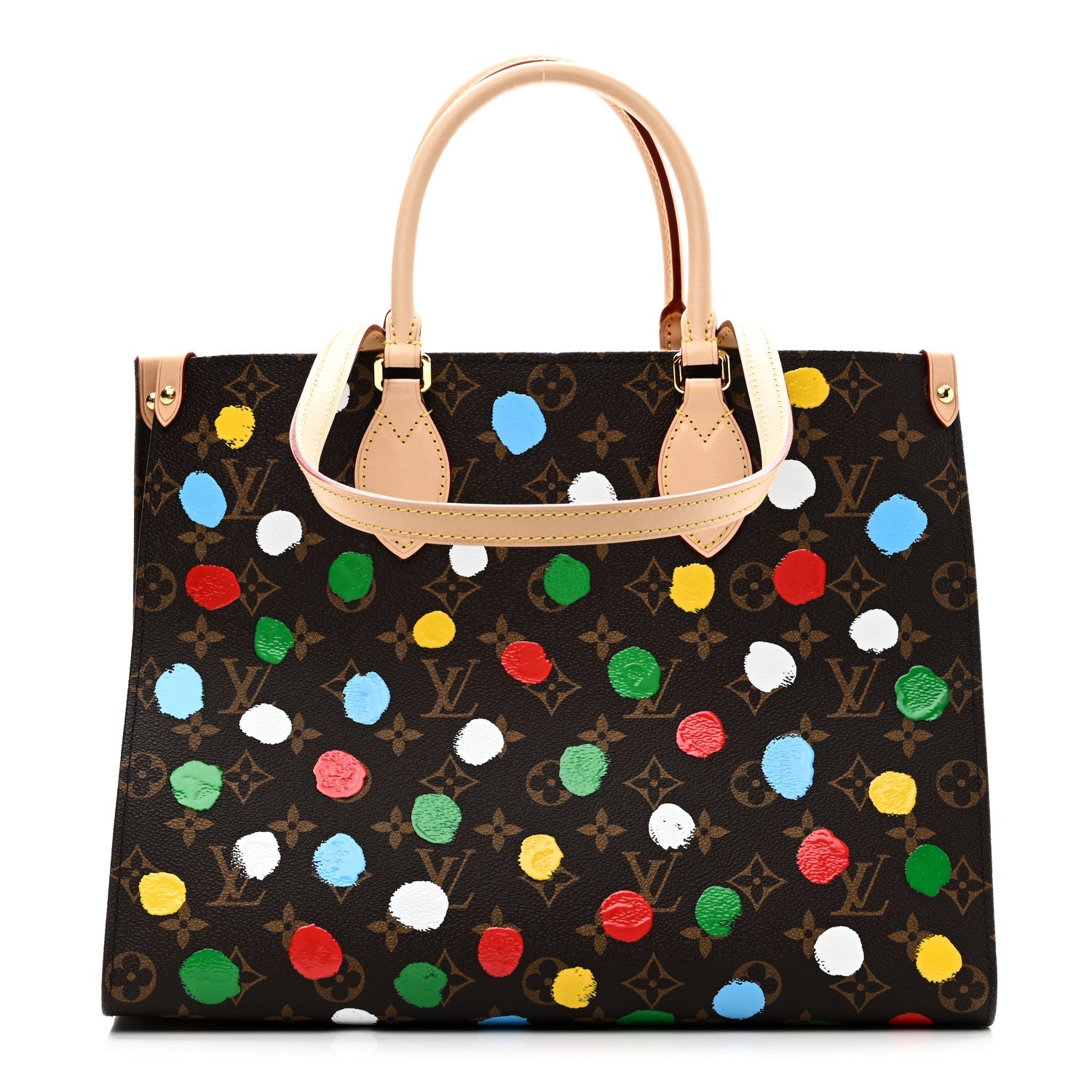 LV X YK Monogram Onthego MM Multicolor